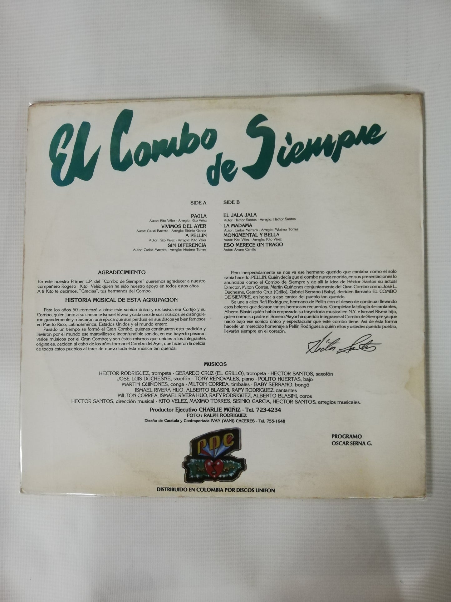 LP EL COMBO DE SIEMPRE - EL COMBO DE SIEMPRE