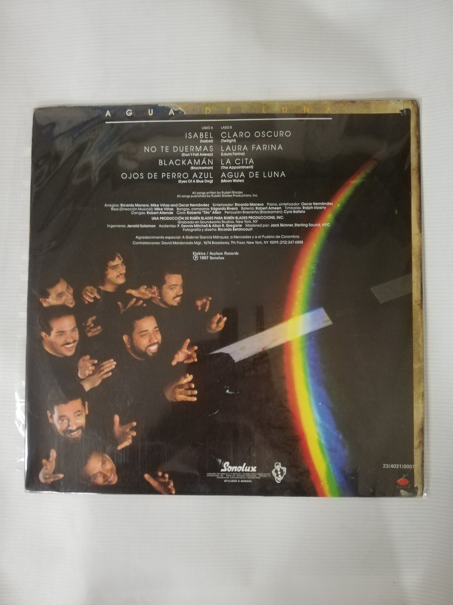LP RUBEN BLADES Y SEIS DEL SOLAR - AGUA DE LUNA