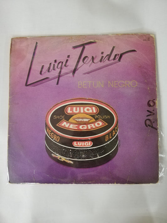 LP LUIGI TEXIDOR - BETUN NEGRO