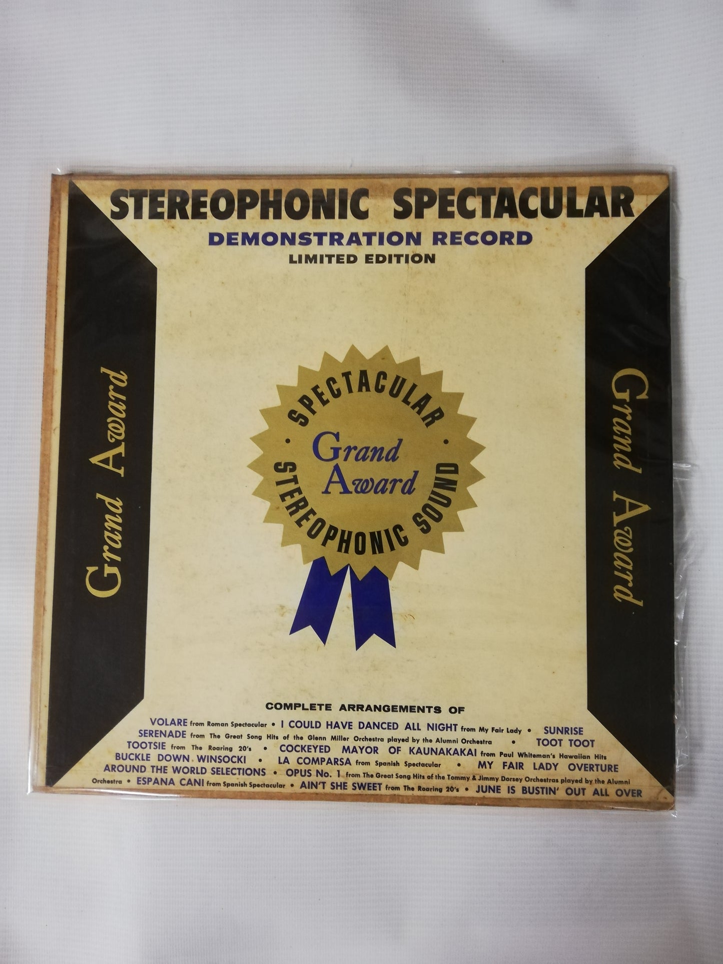 LP STEREOPHONIC SPECTACULAR - DEMOSTRATION RECORD LIMITED EDITION