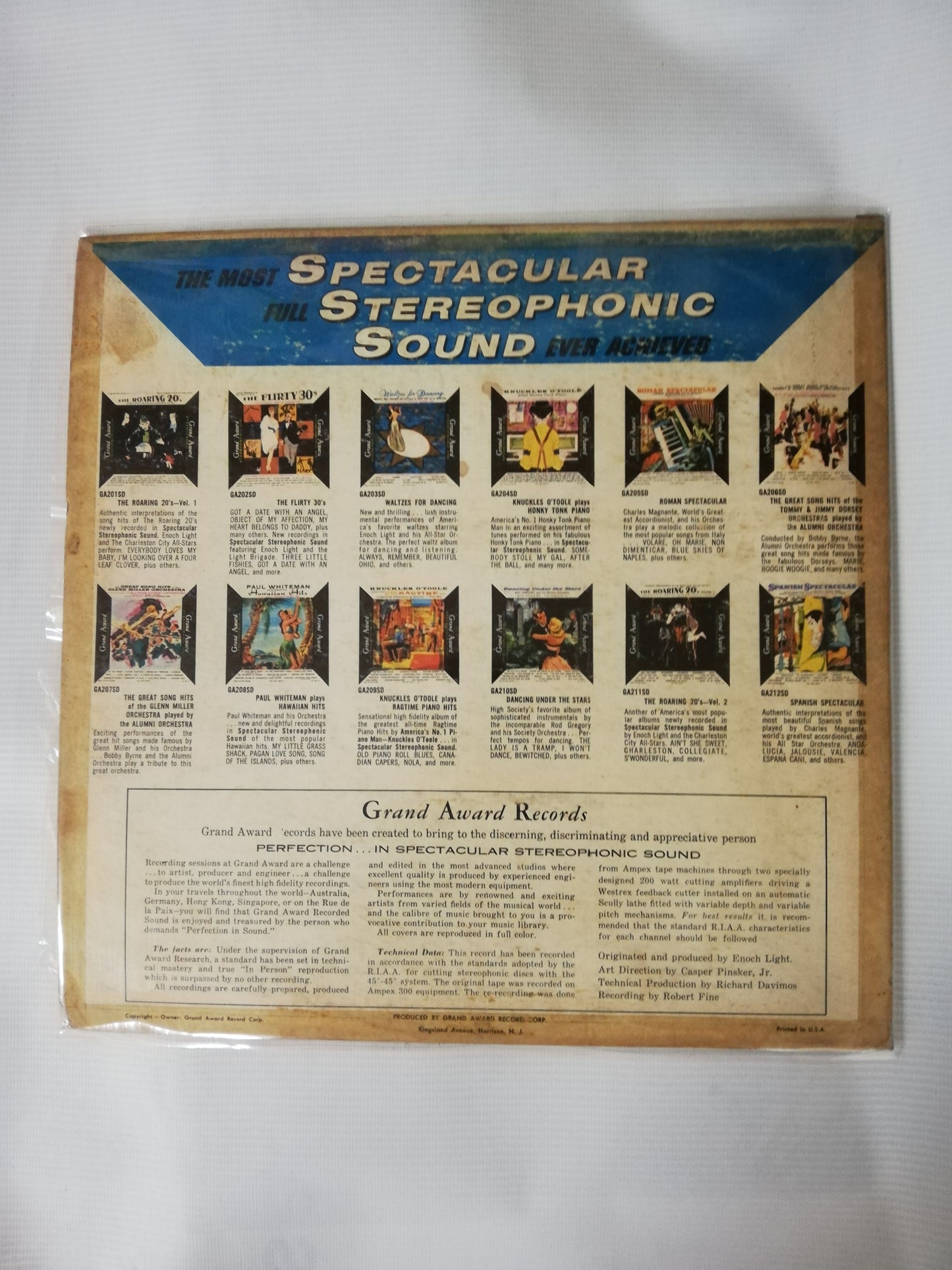 LP STEREOPHONIC SPECTACULAR - DEMOSTRATION RECORD LIMITED EDITION