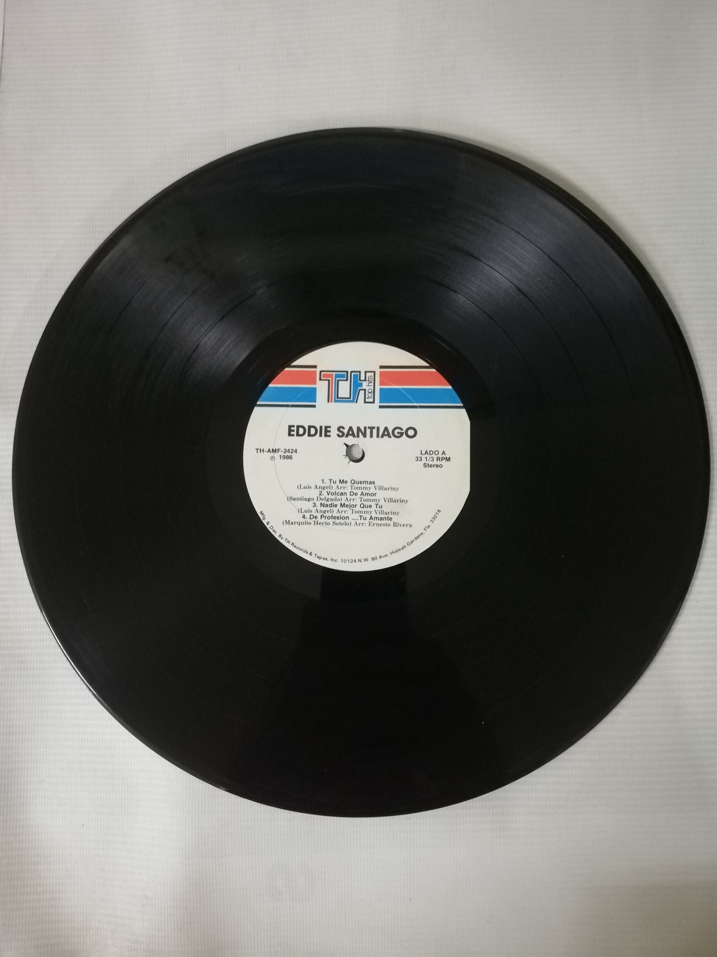 LP EDDIE SANTIAGO - ATREVIDO Y DIFERENTE