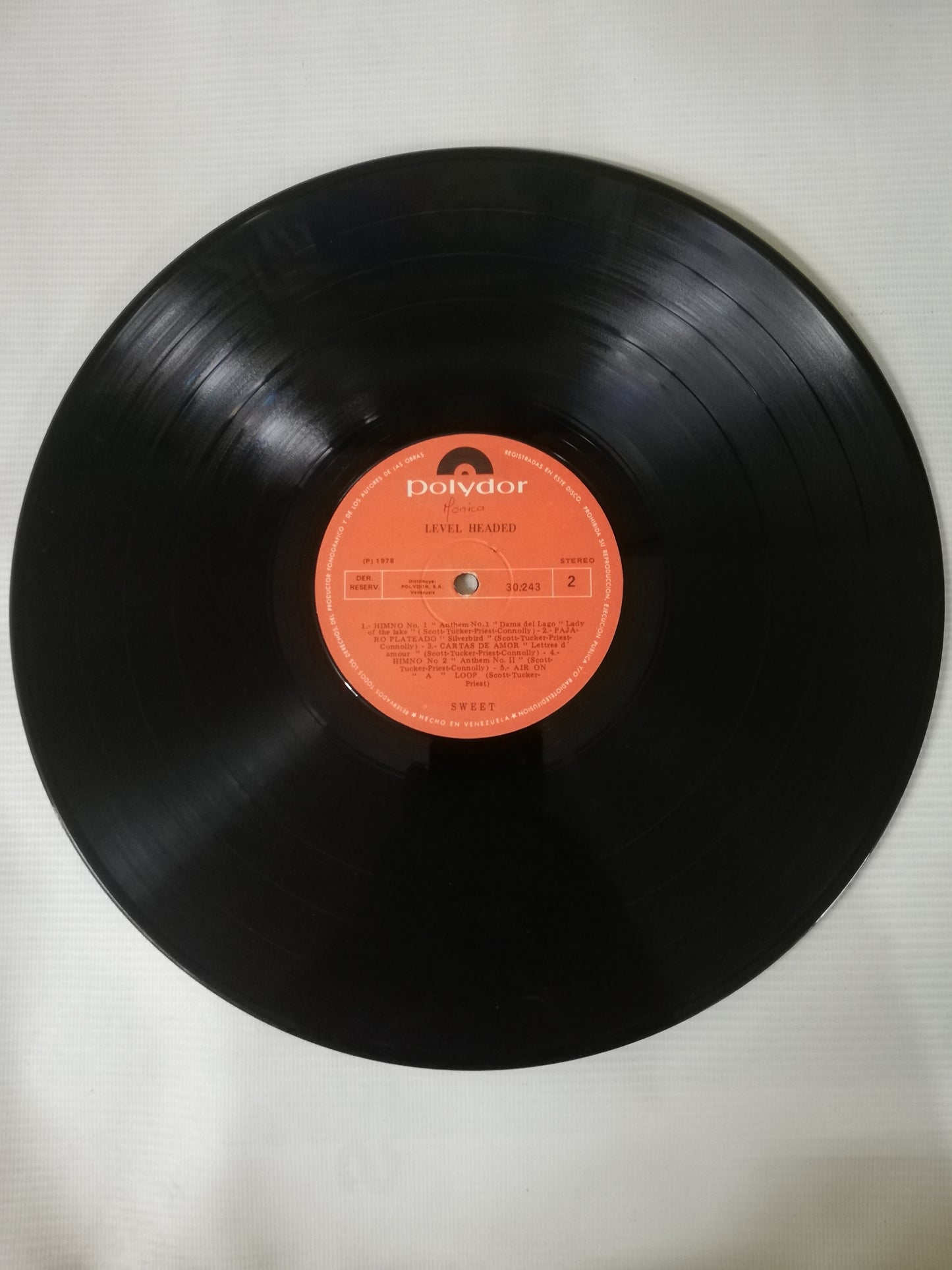 LP SWEET - LEVEL HEADED