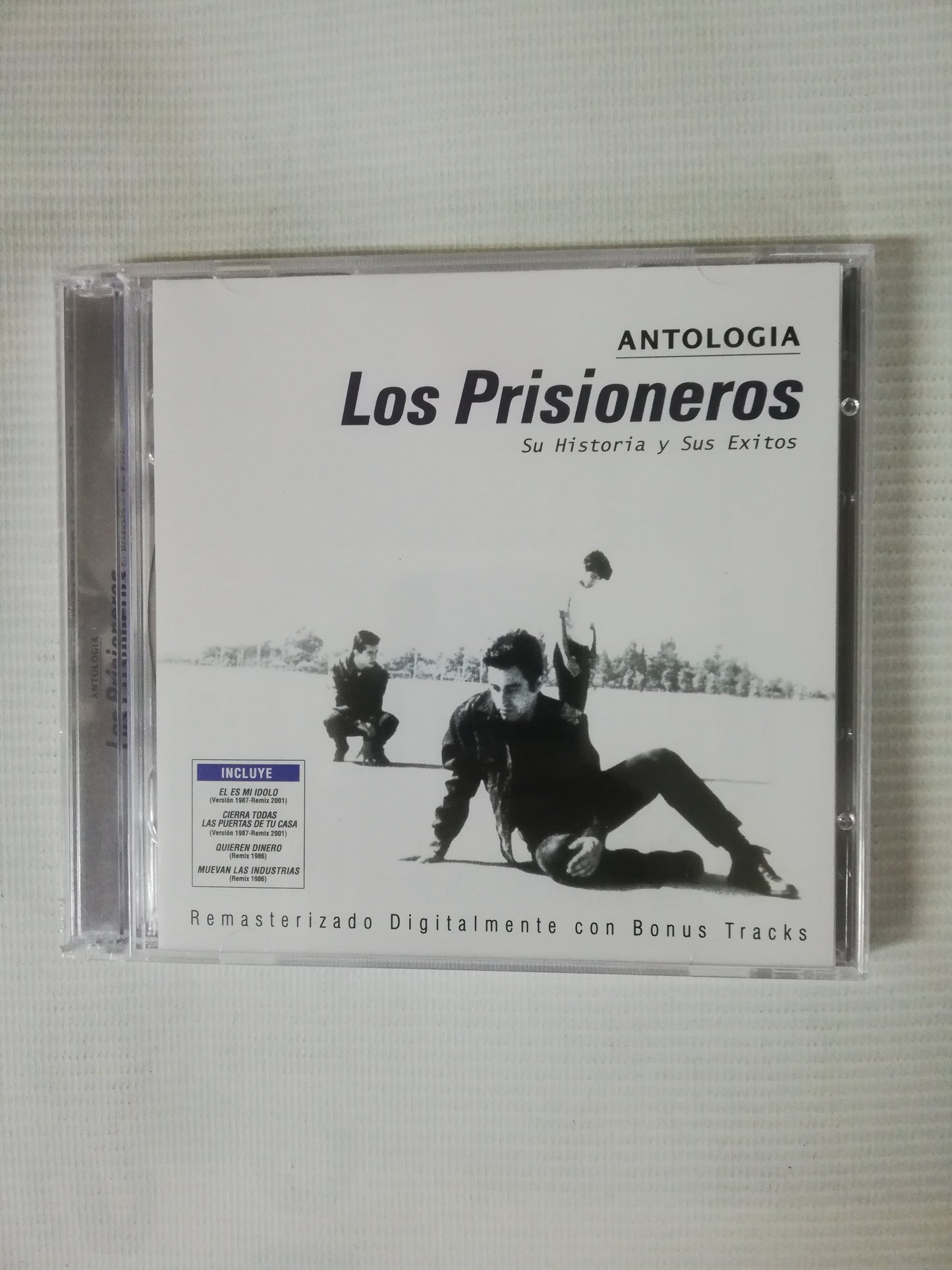 CD LOS PRISIONEROS - ANTOLOGÍA, SU HISTORIA Y SUS EXITOS - CD X 2