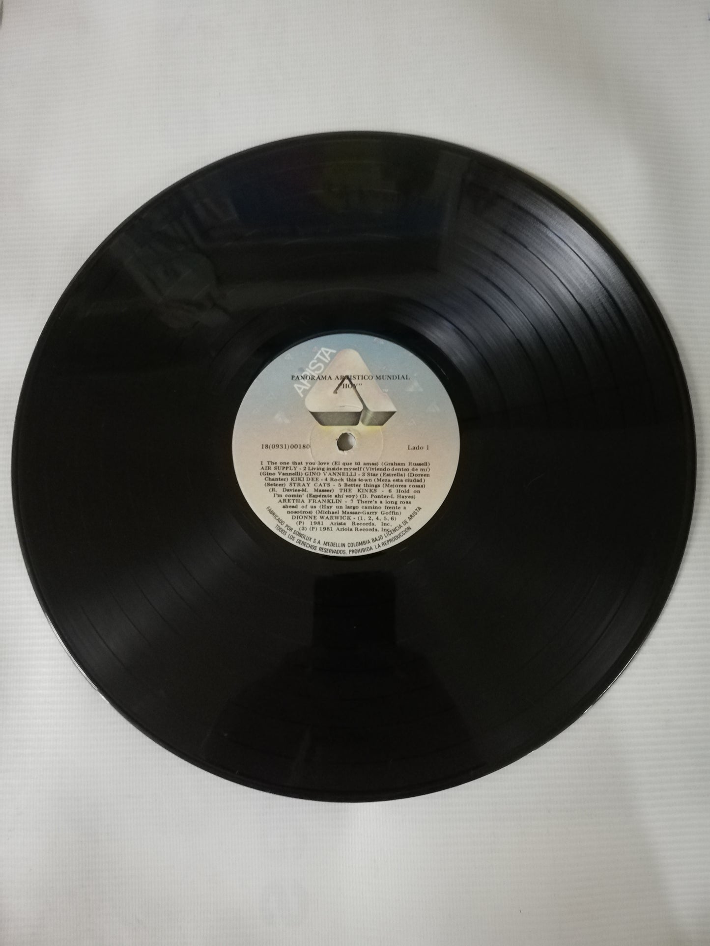 LP PANORAMA ARTISTICO MUNDIAL "HOY" - ROCK COMPILATION