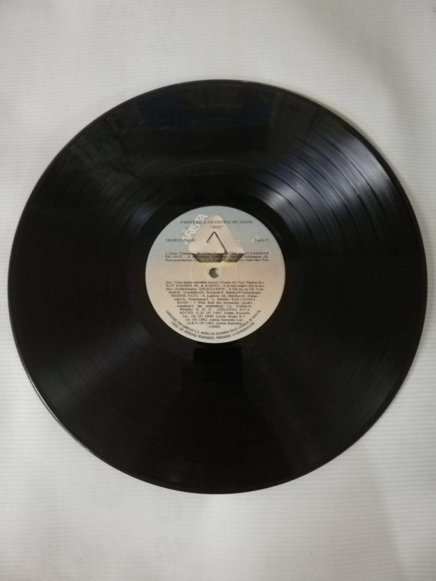 LP PANORAMA ARTISTICO MUNDIAL "HOY" - ROCK COMPILATION