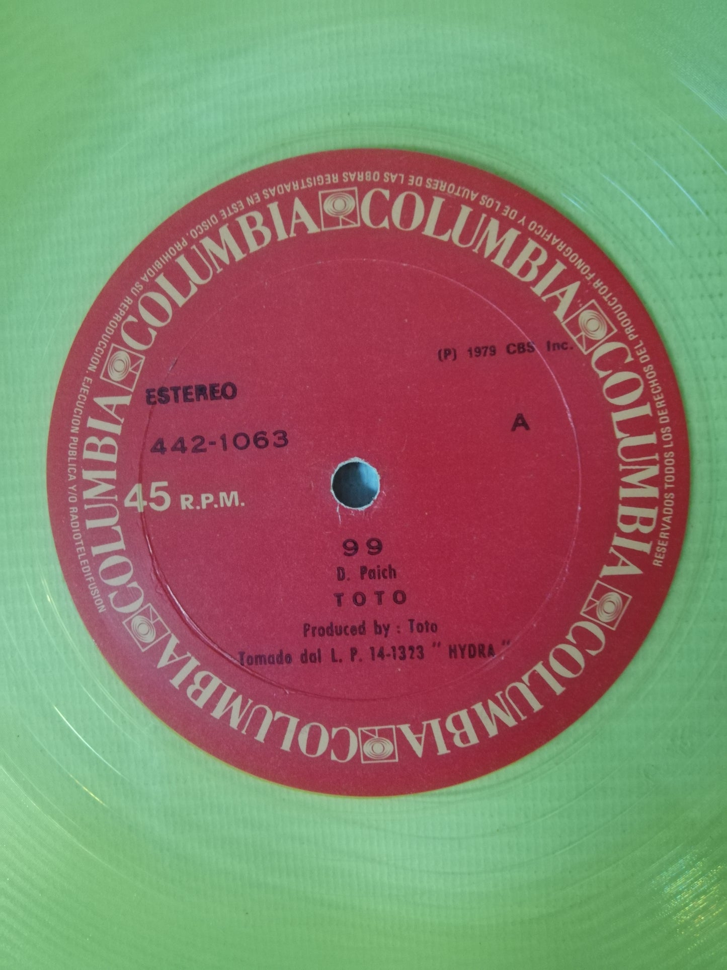 LP TOTO - 99 / ALL US BOYS