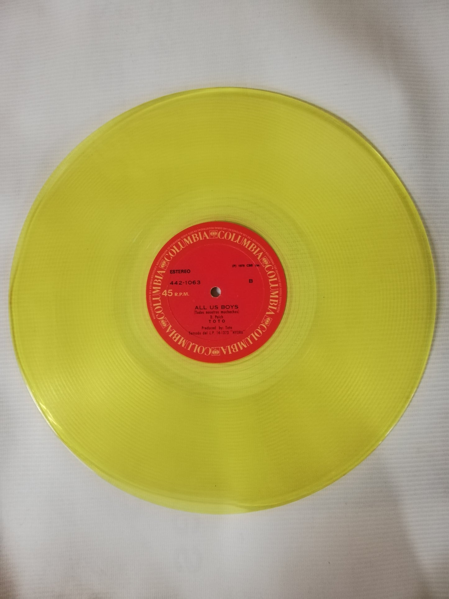 LP TOTO - 99 / ALL US BOYS