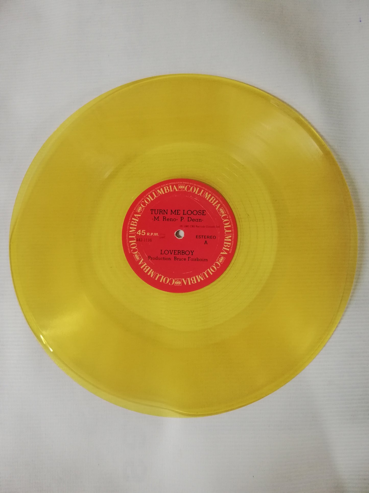 LP LOVERBOY - TURN ME LOOSE / THE KID IS HOT TONITE