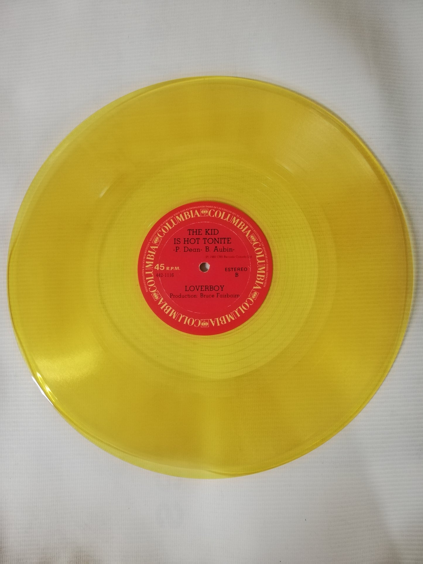 LP LOVERBOY - TURN ME LOOSE / THE KID IS HOT TONITE