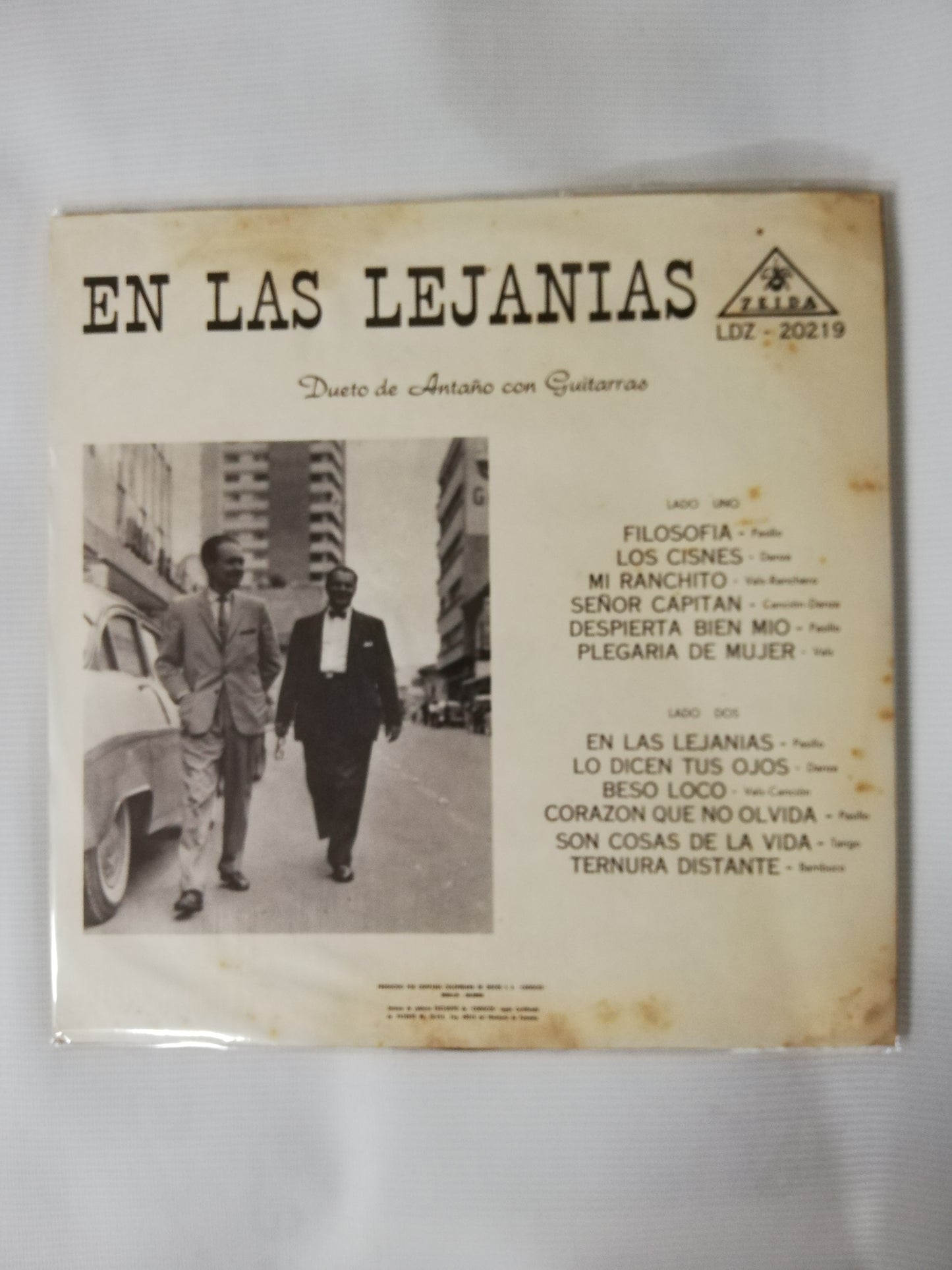 LP DUETO DE ANTAÑO - EN LAS LEJANIAS