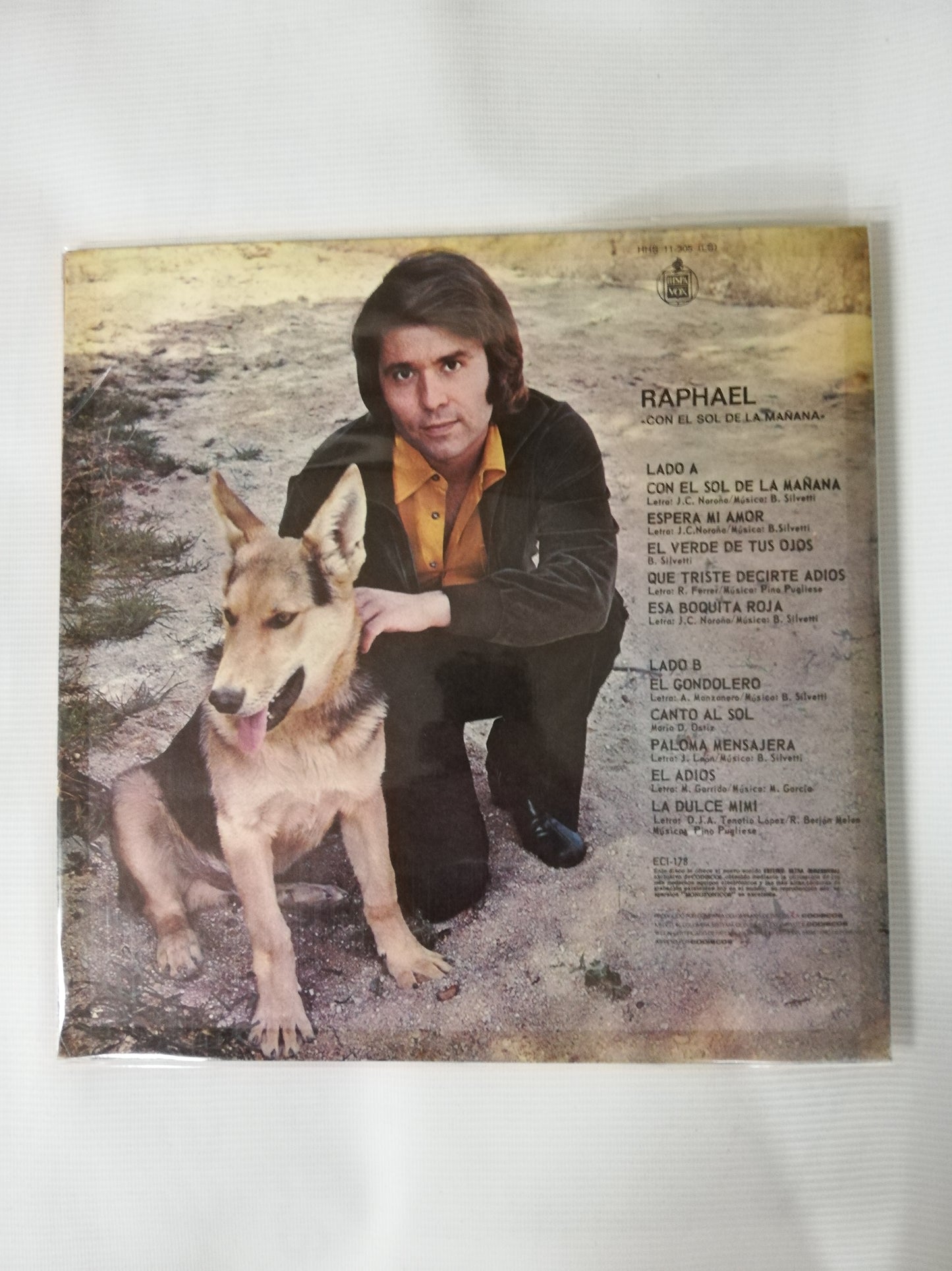 LP RAPHAEL - CON EL SOL DE LA MAÑANA