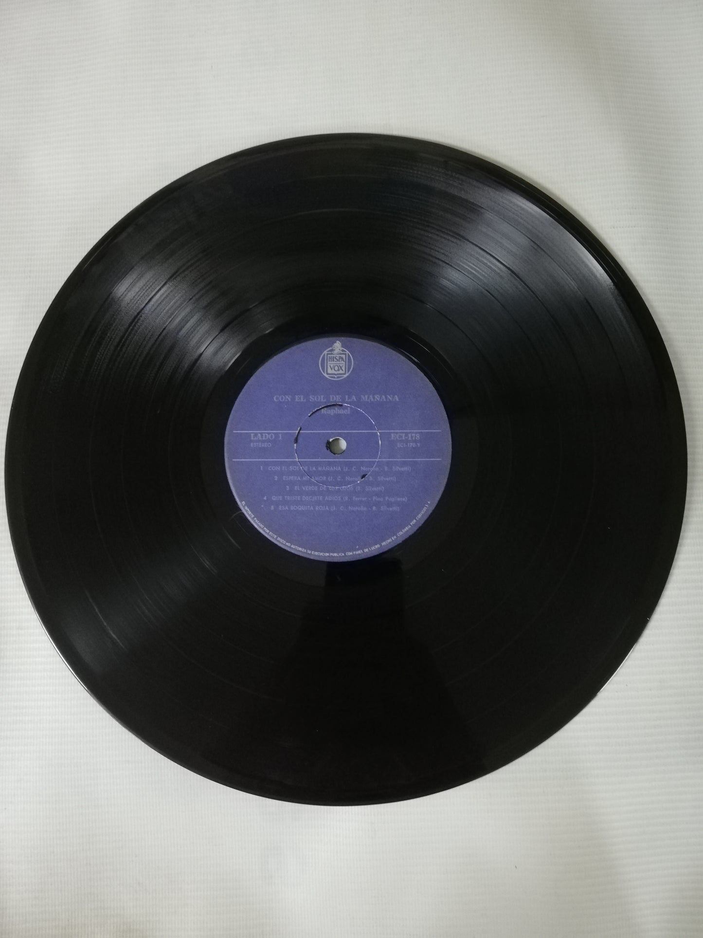 LP RAPHAEL - CON EL SOL DE LA MAÑANA