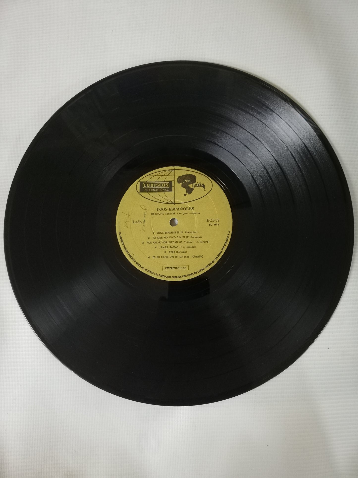 LP RAYMOND LEFEVRE Y SU GRAN ORQUESTA - OJOS ESPAÑOLES