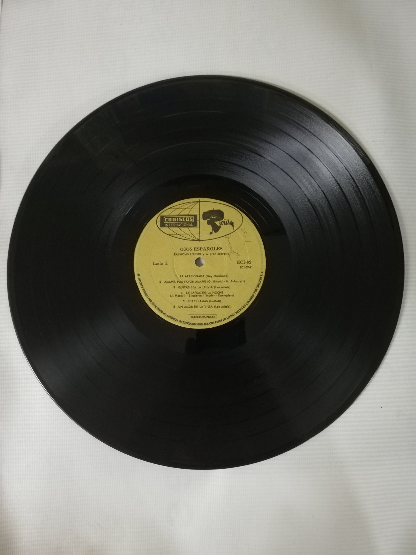 LP RAYMOND LEFEVRE Y SU GRAN ORQUESTA - OJOS ESPAÑOLES