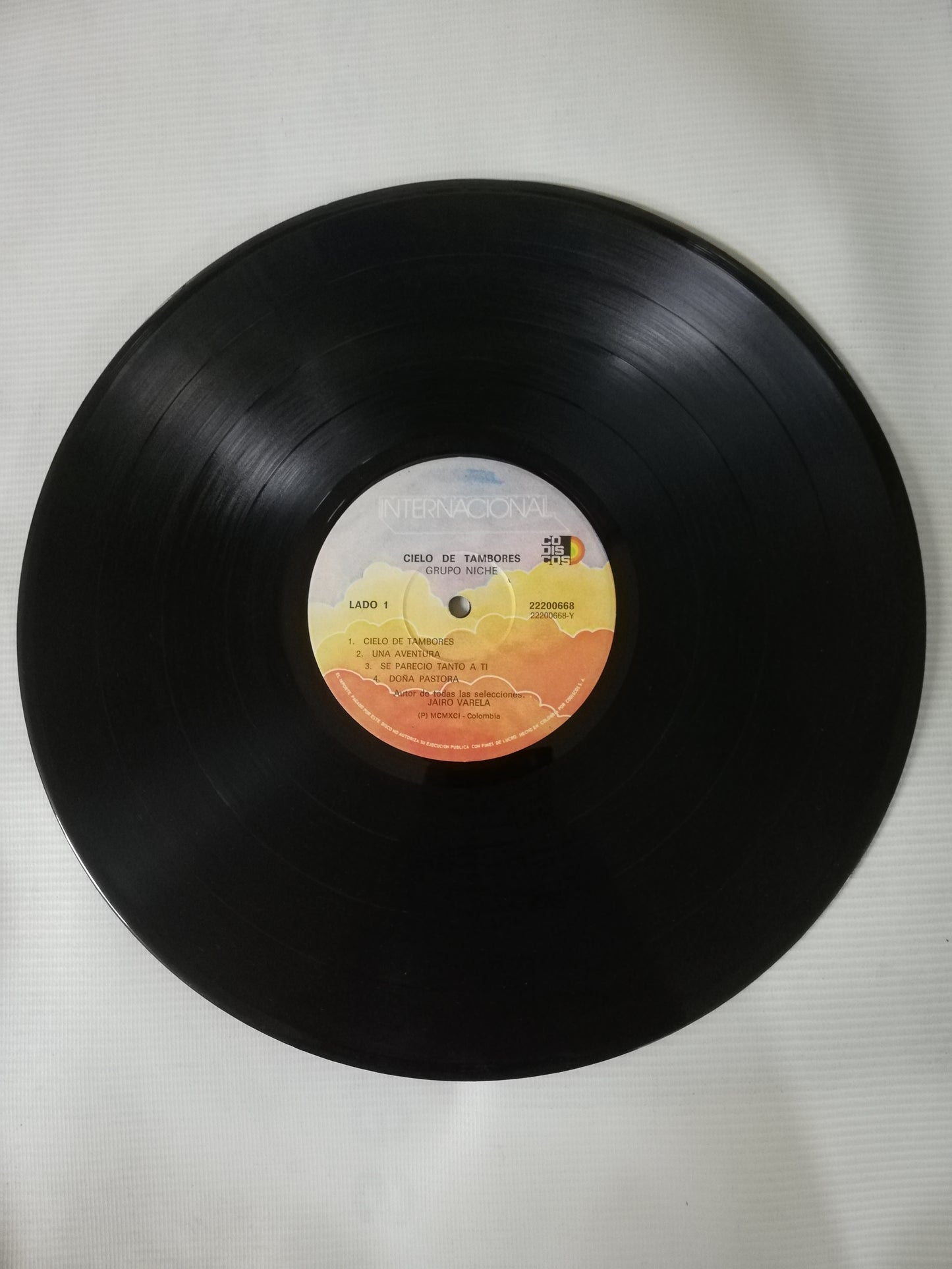 LP GRUPO NICHE - CIELO DE TAMBORES