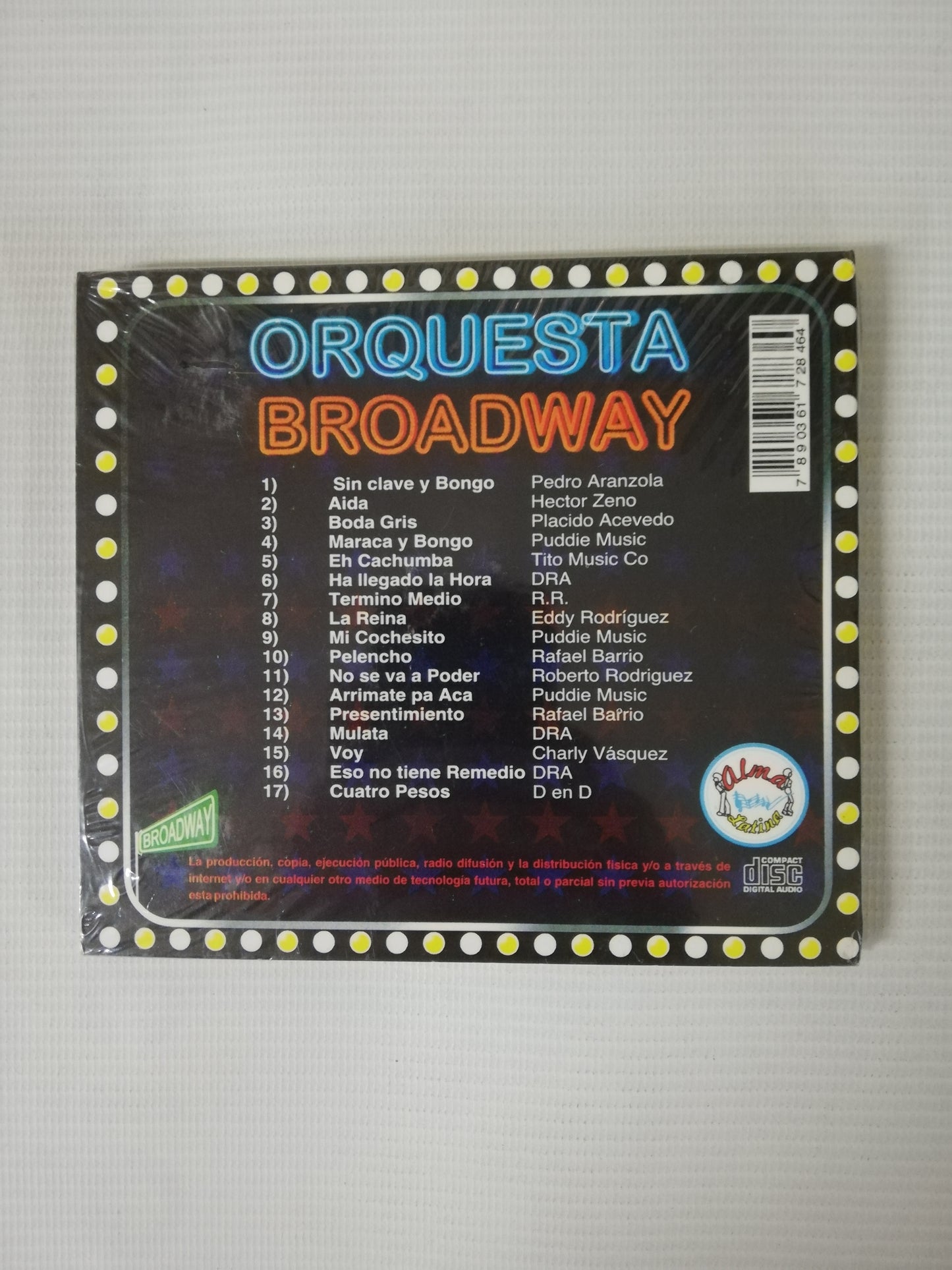 CD ORQUESTA BROADWAY - GRANDES EXITOS