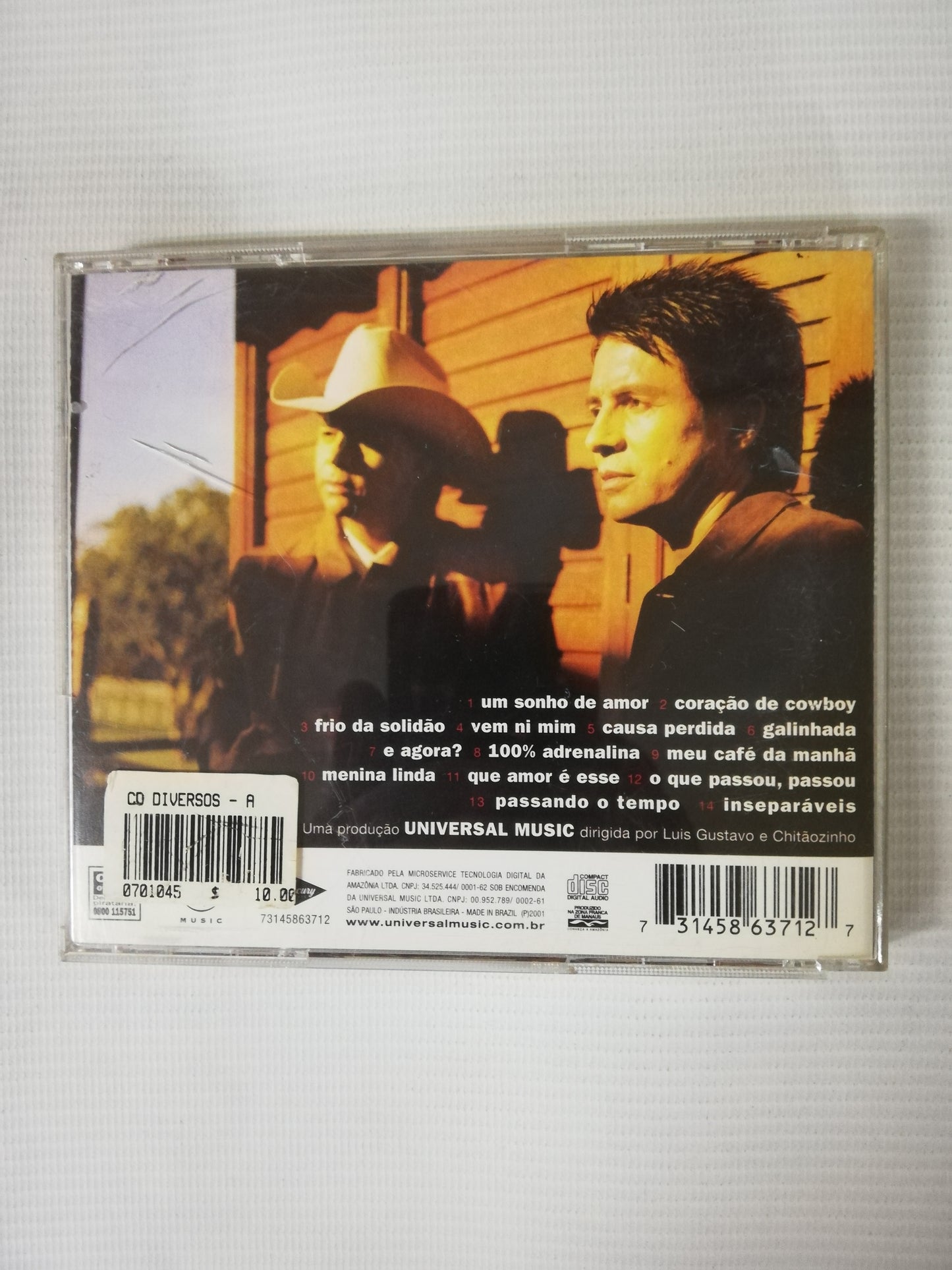CD CHITAOZINHO & XORORO - INSEPARÁVEIS