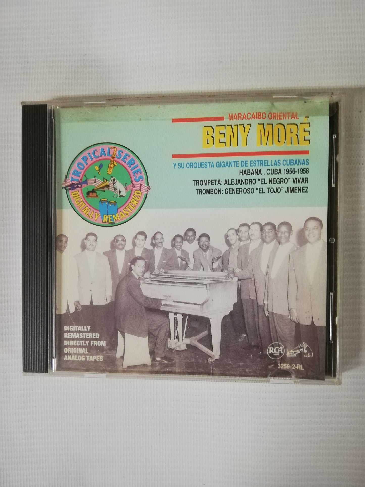 CD BENY MORÉ Y SU ORQUESTA GIGANTE DE ESTRELLAS CUBANAS - MARACAIBO ORIENTAL