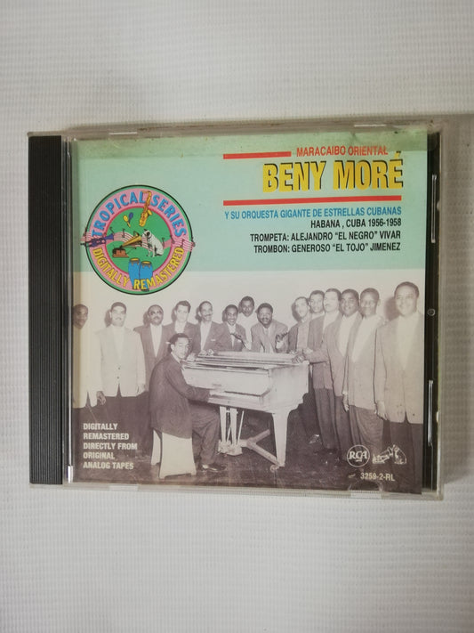 CD BENY MORÉ Y SU ORQUESTA GIGANTE DE ESTRELLAS CUBANAS - MARACAIBO ORIENTAL