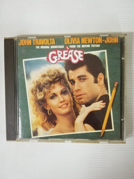 CD GREASE - JHON TRAVOLTA / OLIVIA NEWTON-JOHN - THE ORIGINAL SOUNDTRACK