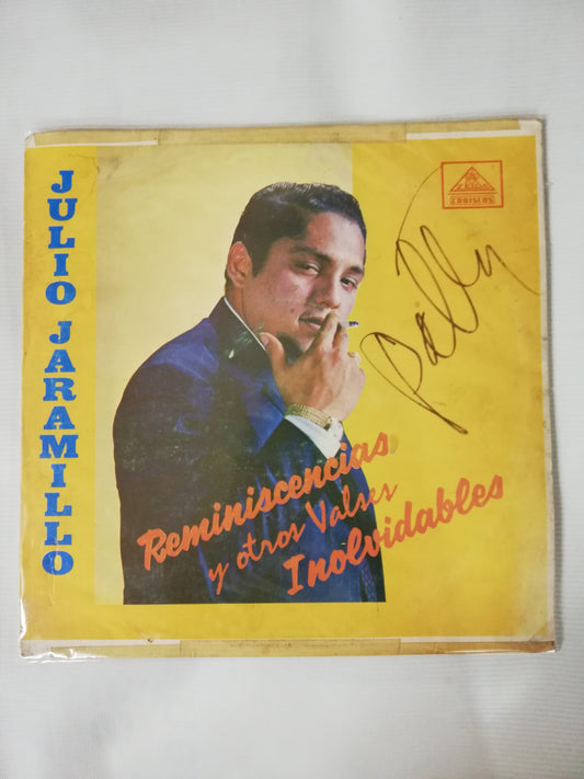 LP JULIO JARAMILLO - REMINISCENCIAS Y OTROS VALSES INOLVIDABLES