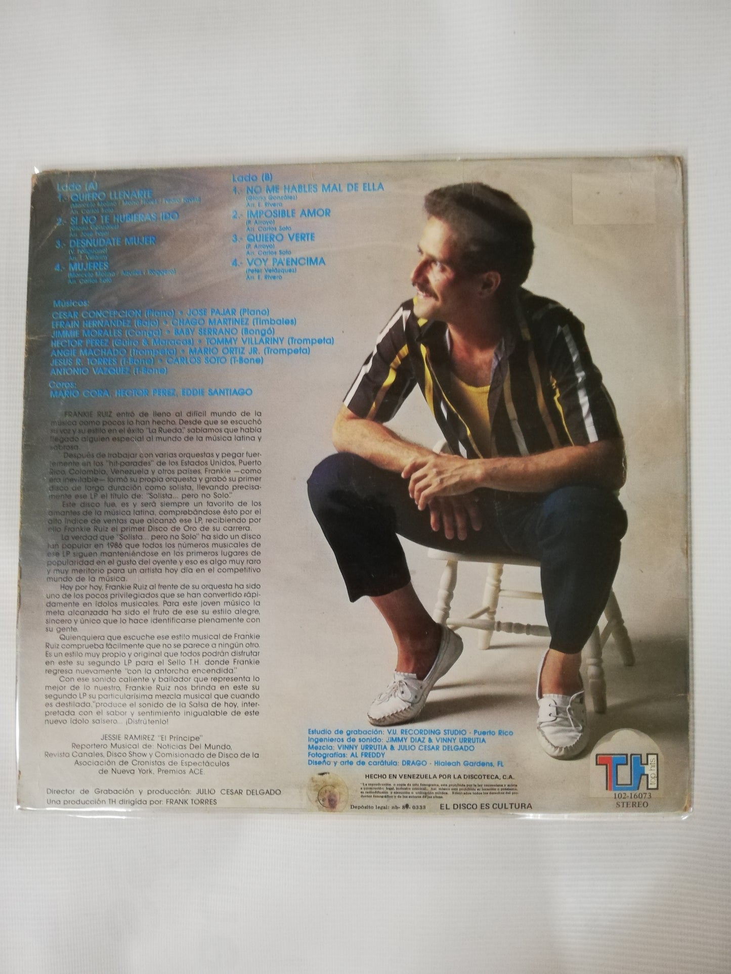 LP FRANKIE RUIZ - ...VOY PA´ ENCIMA!