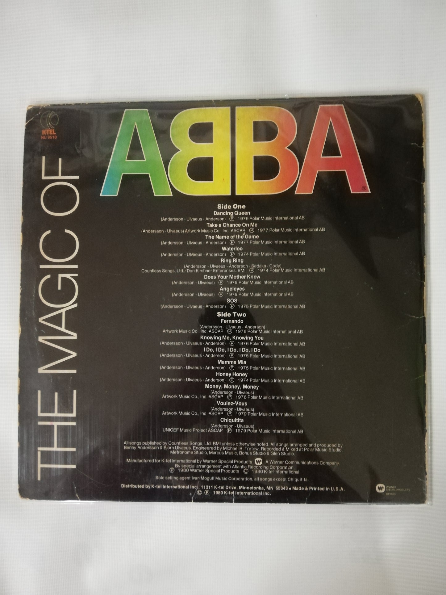 LP ABBA - THE MAGIC OF ABBA