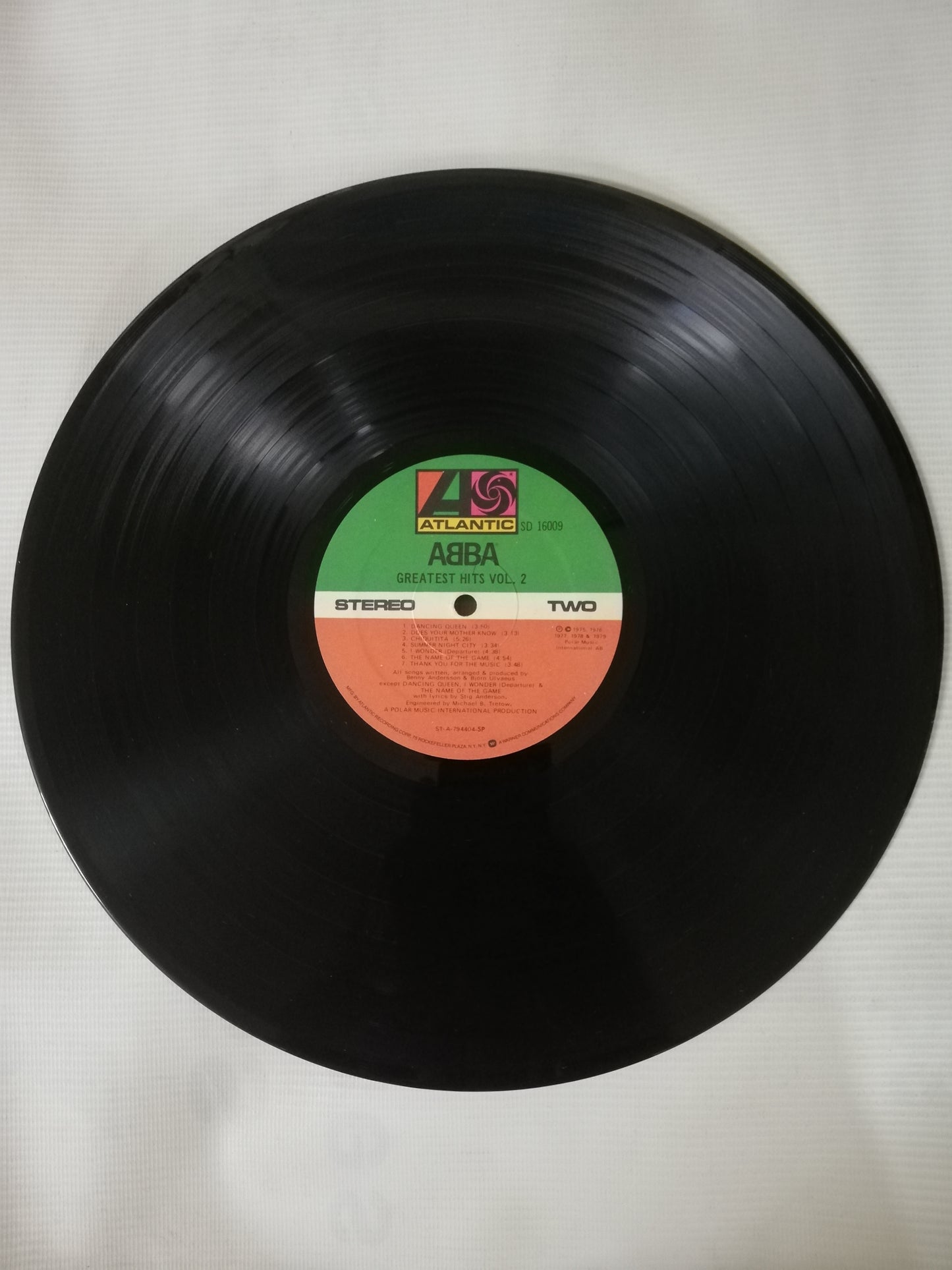 LP ABBA - GREATEST HITS VOL. 2