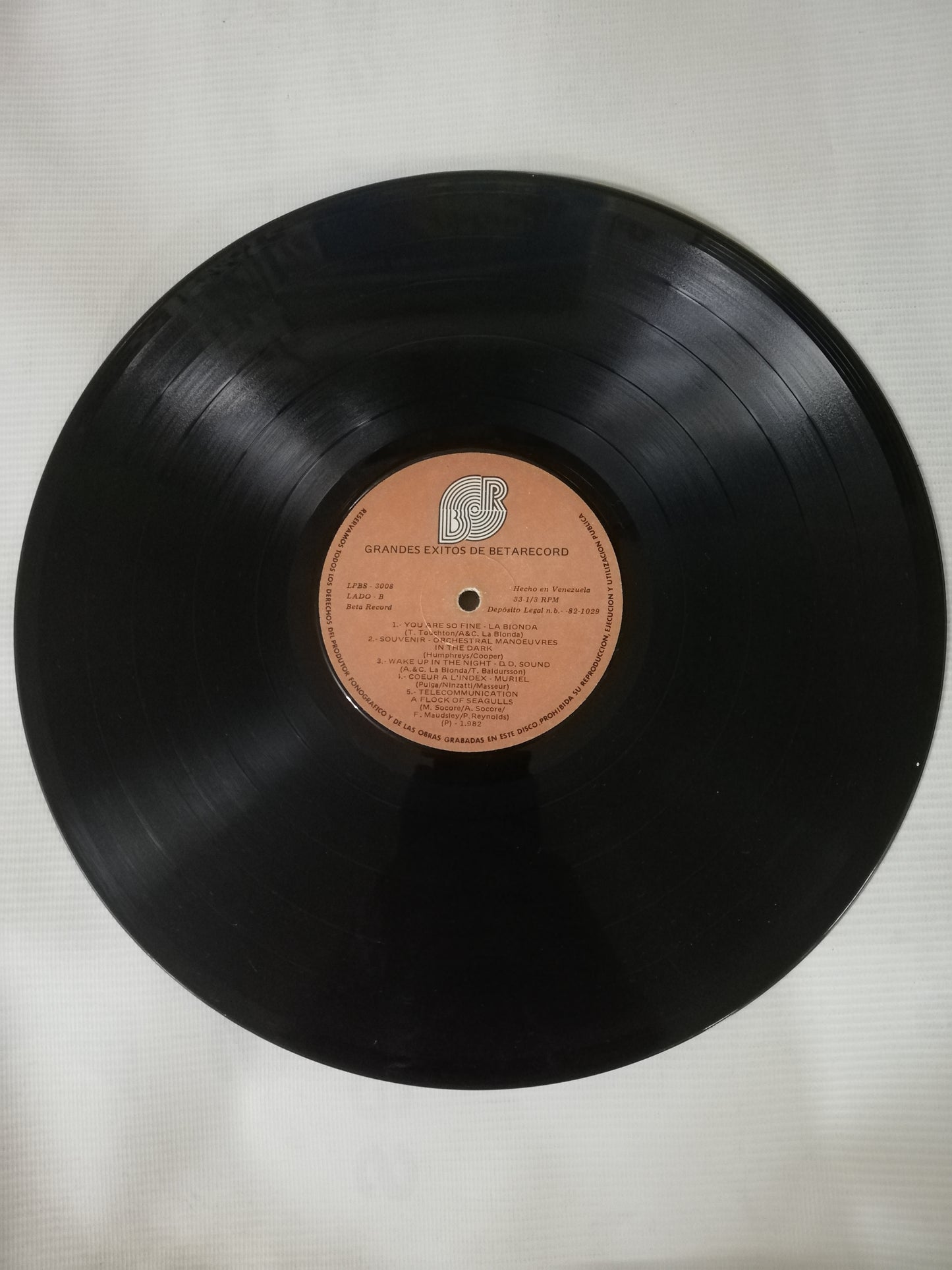 LP GRANDES EXITOS DE BETARECORD - ROCK COMPILATION