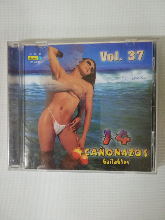 CD 14 CAÑONAZOS BAILABLES - 14 CAÑONAZOS BAILABLES VOL. 37