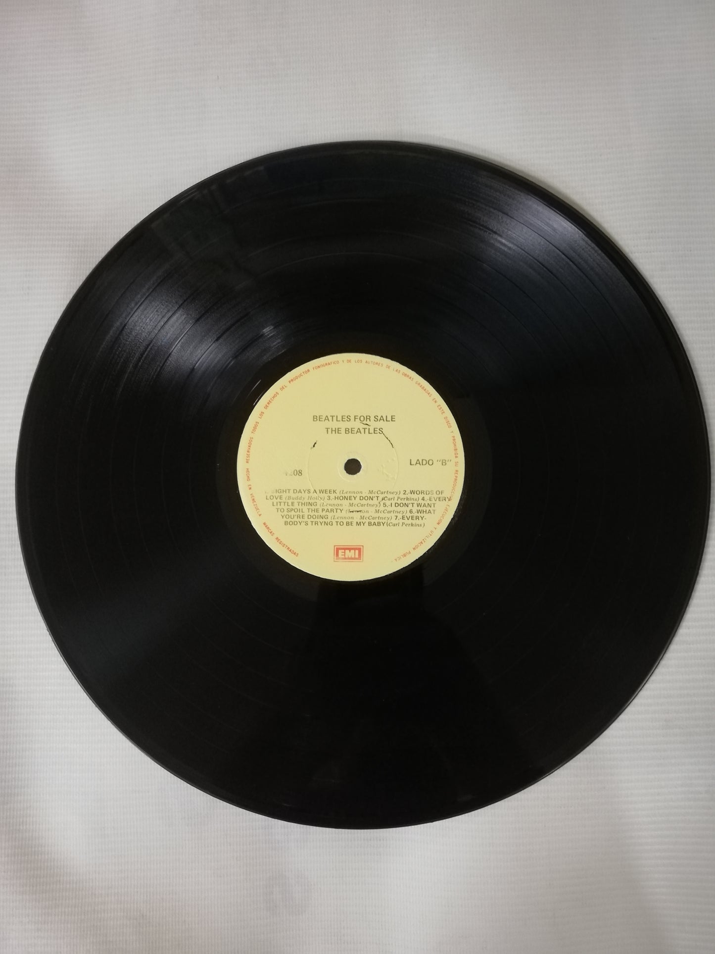 LP THE BEATLES - BEATLES FOR SALE