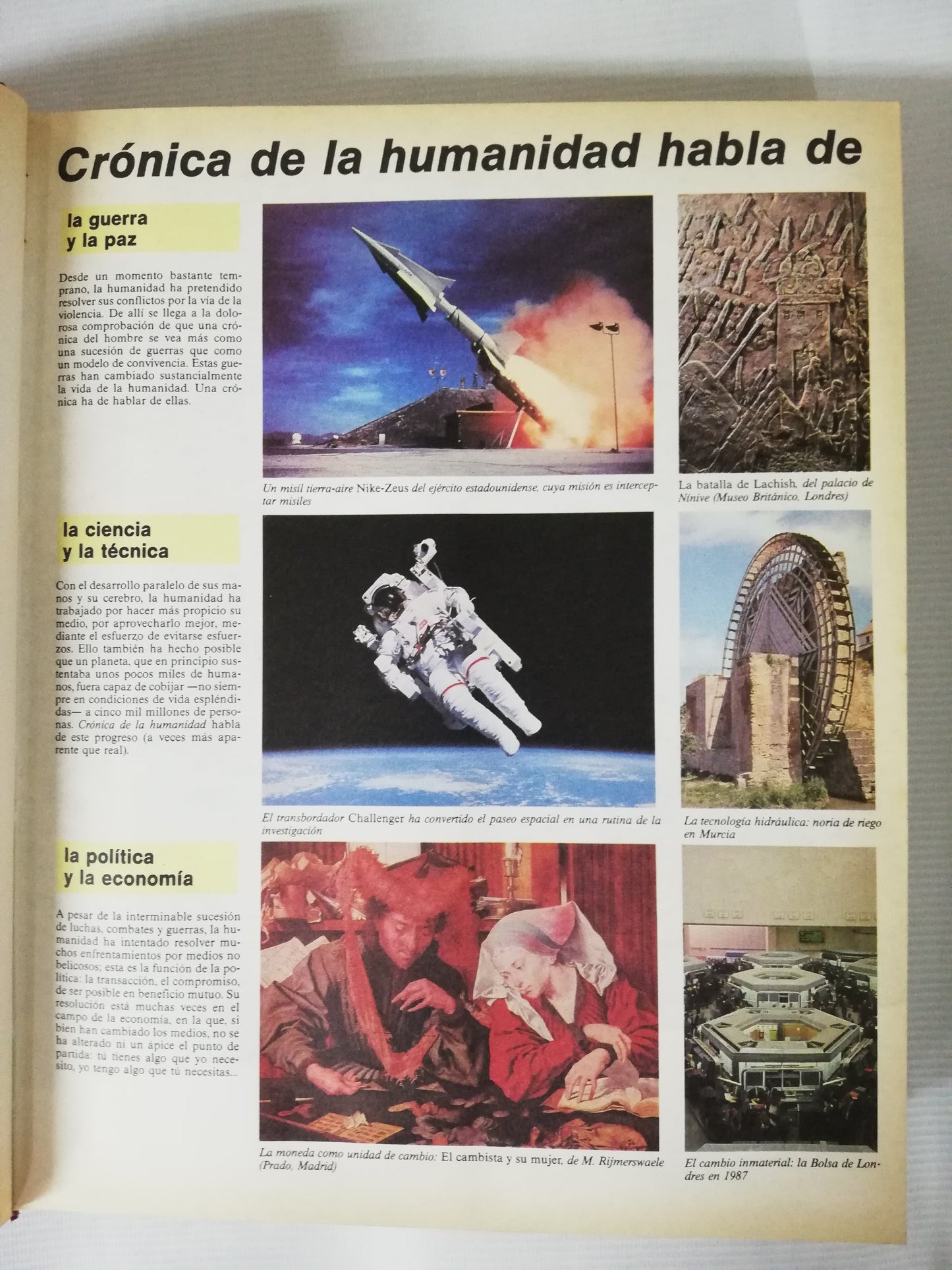 CRÓNICA DE LA  HUMANIDAD