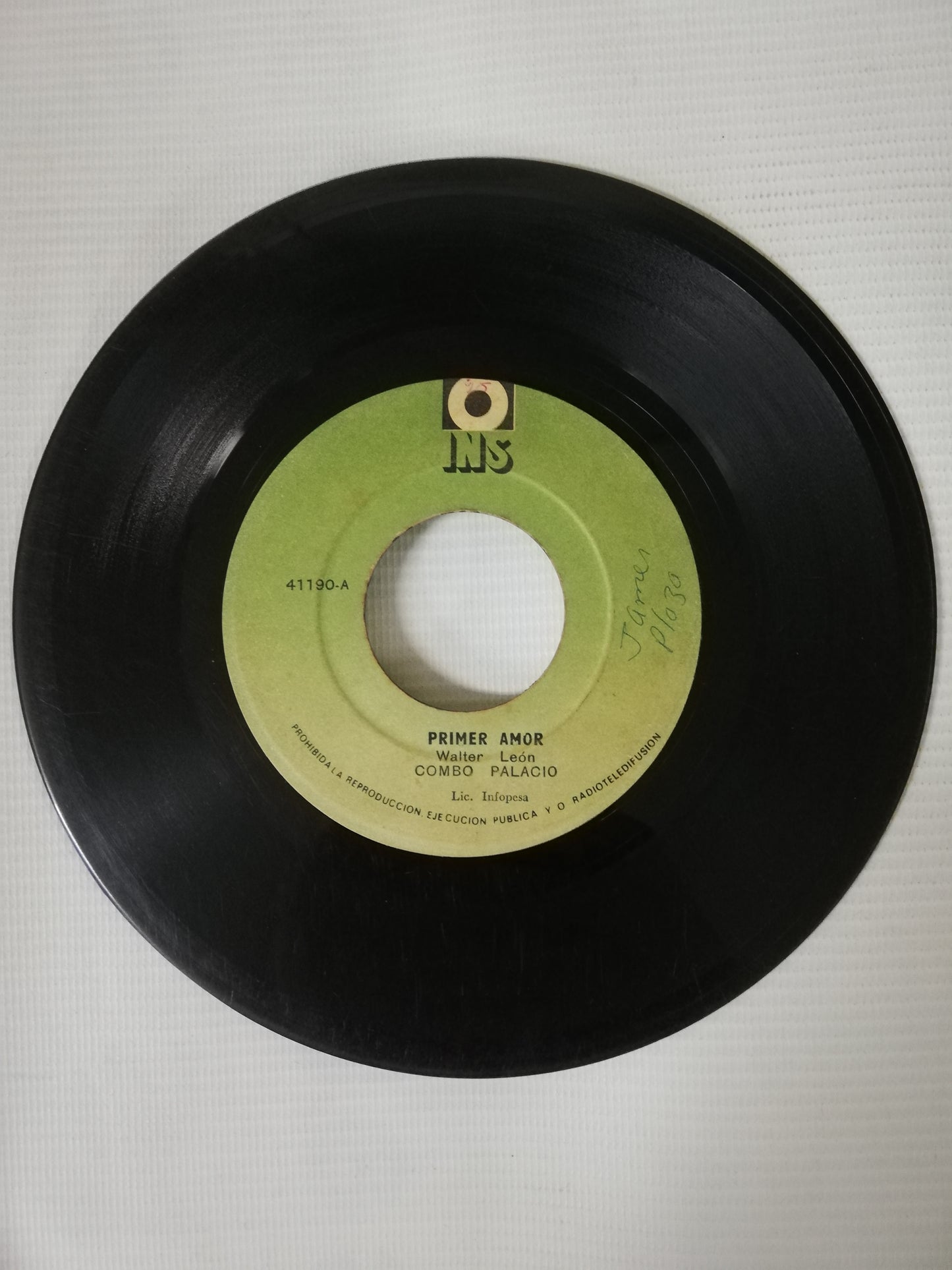 VINILO COMBO PALACIO - PRIMER AMOR / REO AUSENTE