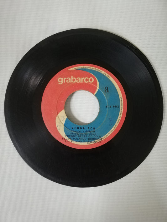 VINILO FREDDY BERAS GOICO & FELIPE POLANCO - VENGA ACA / EN LA FUNERARIA