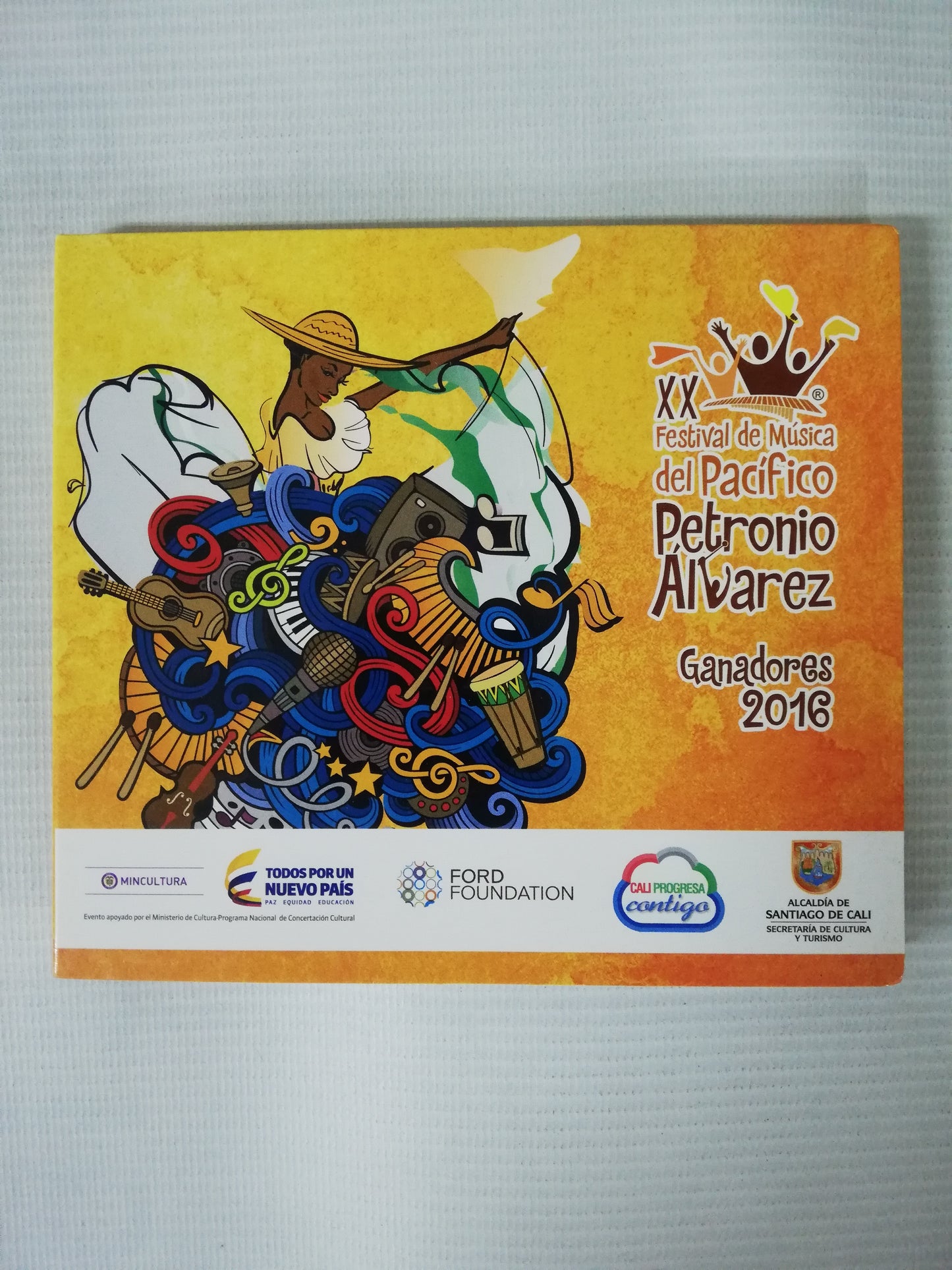 CD XX FESTIVAL DE MÚSICA DEL PACÍFICO PETRONIO ALVAREZ - GANADORES 2016