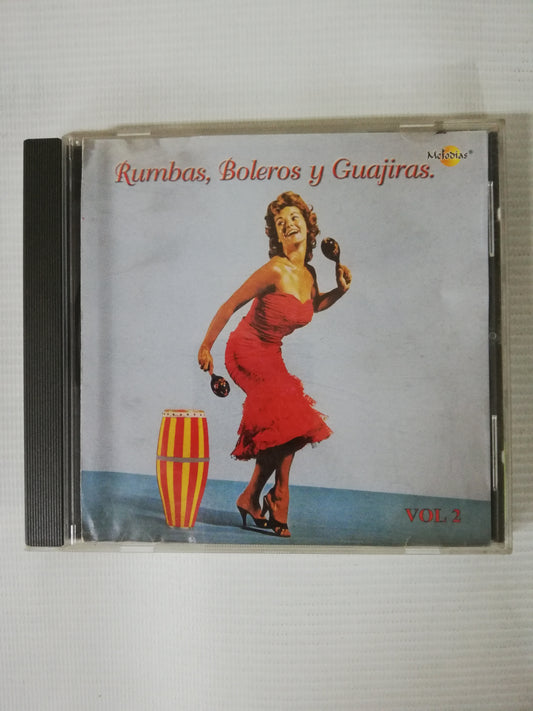 CD RUMBAS, BOLEROS Y GUAJIRAS - RUMBAS, BOLEROS Y GUAJIRAS VOL. 2