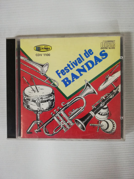 CD FESTIVAL DE BANDAS - VARIOS INTÉRPRETES