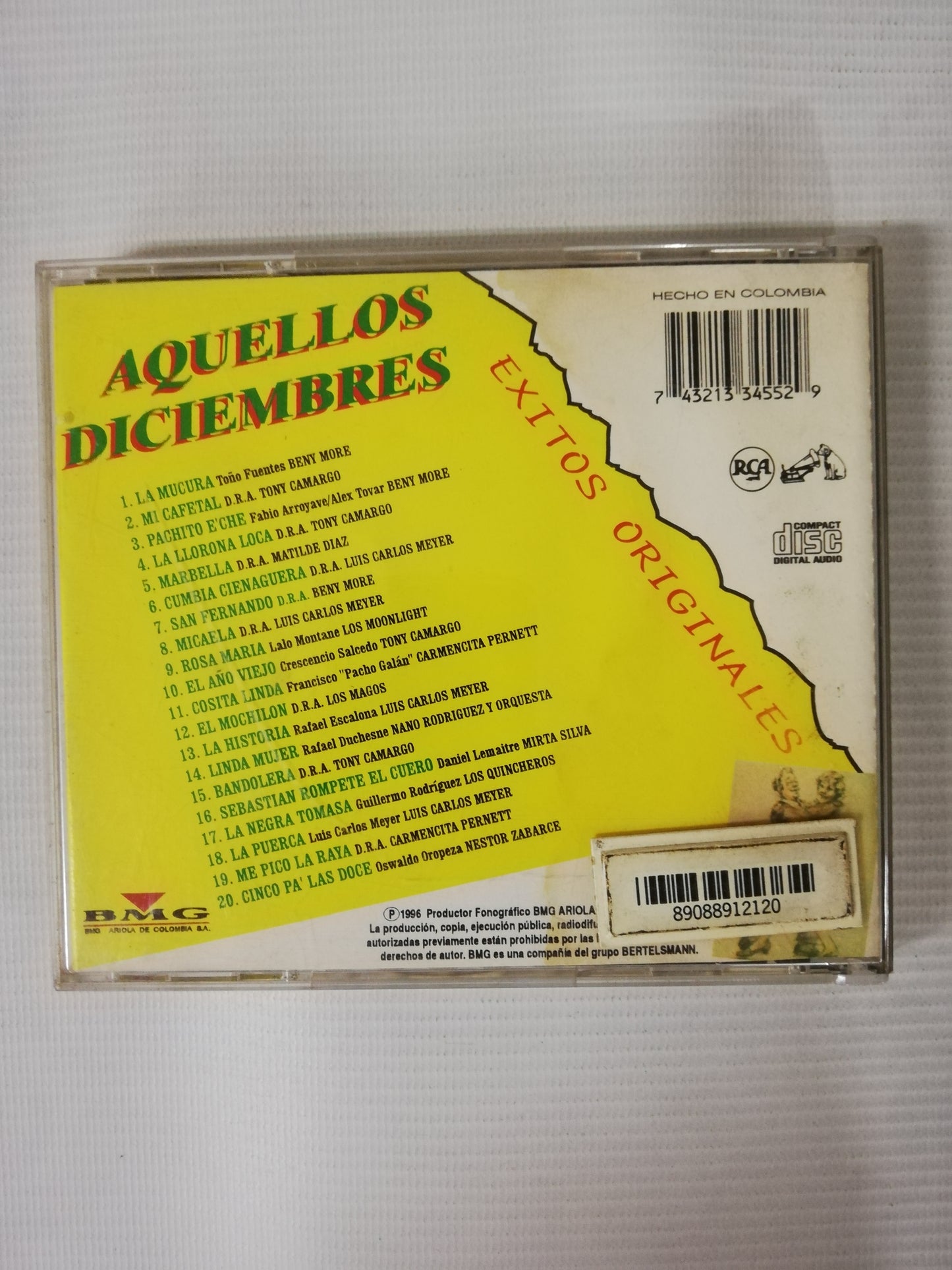 CD AQUELLOS DICIEMBRES - 20 EXITOS