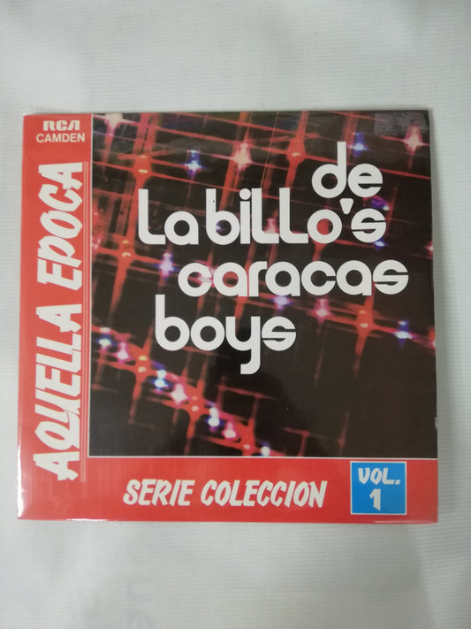 LP BILLO´S CARACAS BOYS - AQUELLA EPOCA DE LA BILLO´S CARACAS BOYS VOL. 1