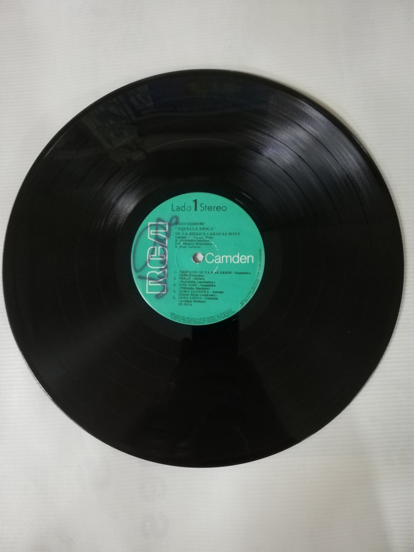 LP BILLO´S CARACAS BOYS - AQUELLA EPOCA DE LA BILLO´S CARACAS BOYS VOL. 1