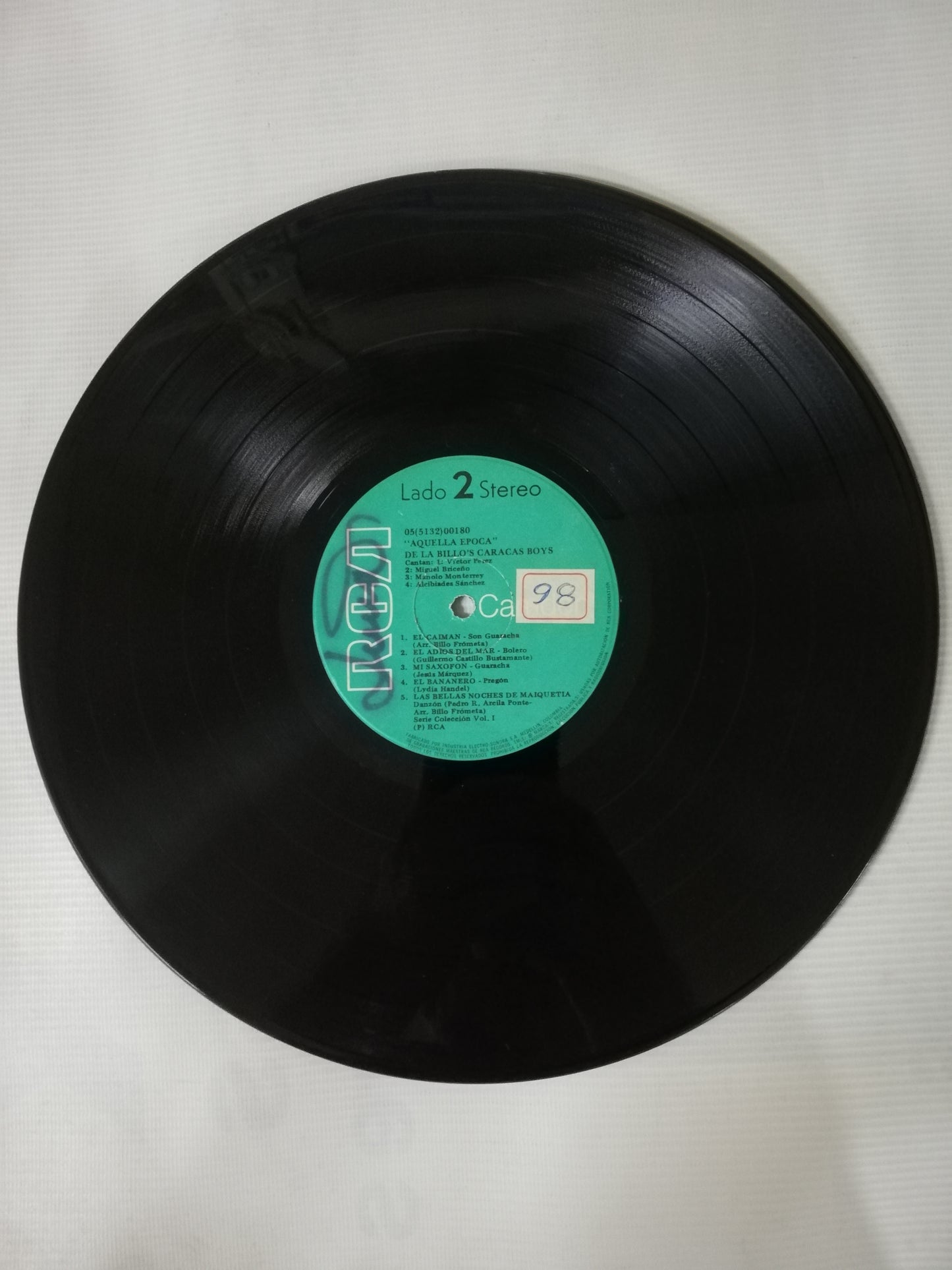 LP BILLO´S CARACAS BOYS - AQUELLA EPOCA DE LA BILLO´S CARACAS BOYS VOL. 1