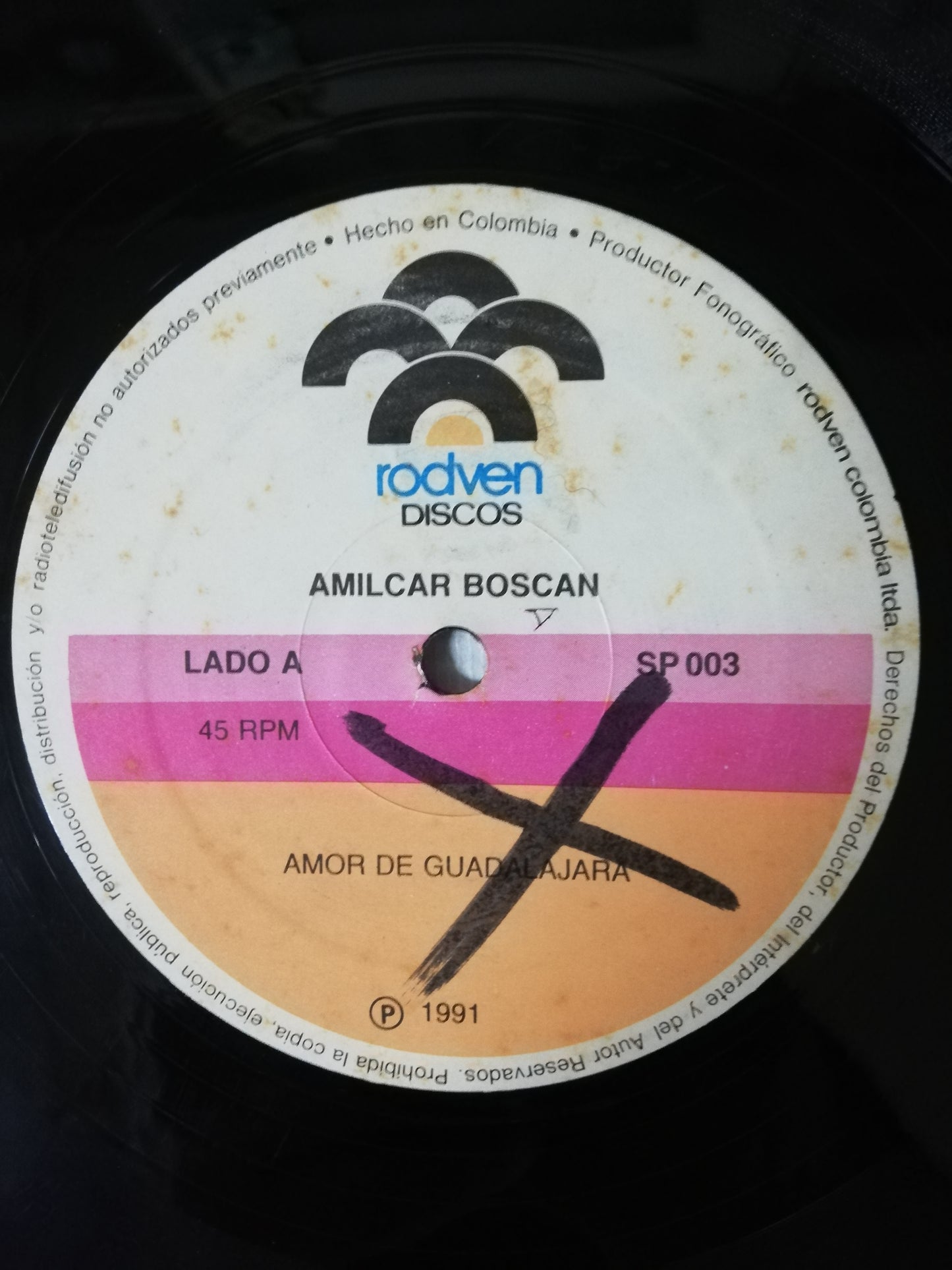 LP AMILCAR BOSCÁN - AMOR DE GUADALAJARA