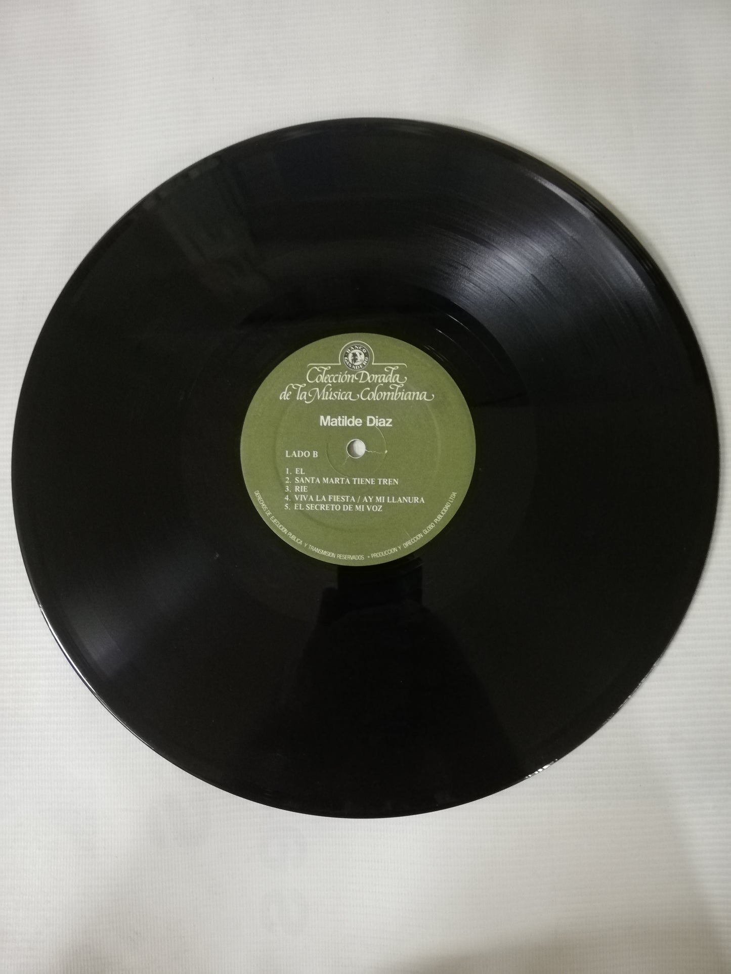 LP MATILDE DIAZ - UN HOMENAJE DEL BANCO GANADERO