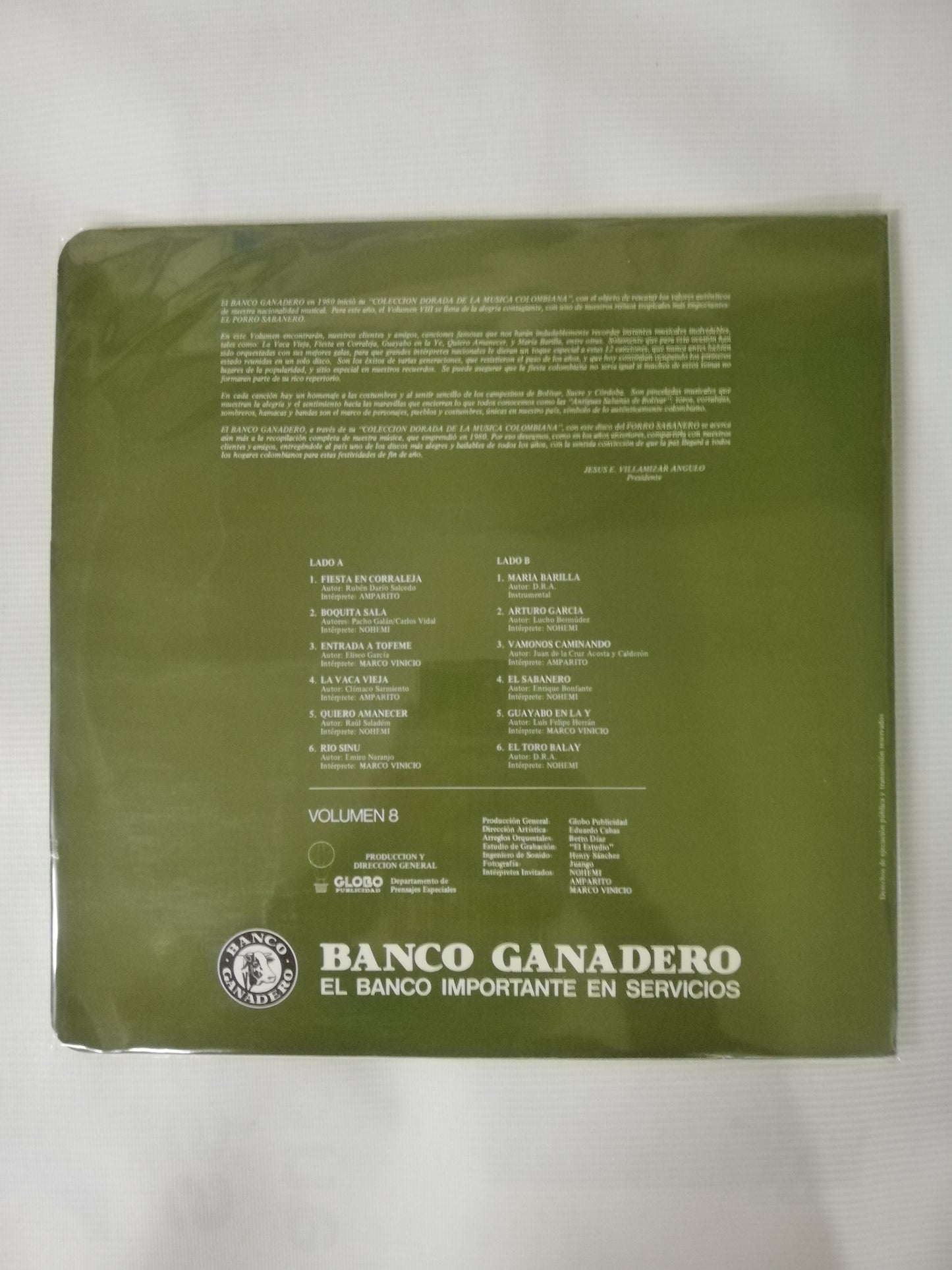 LP EL PORRO SABANERO - UN HOMENAJE DEL BANCO GANADERO