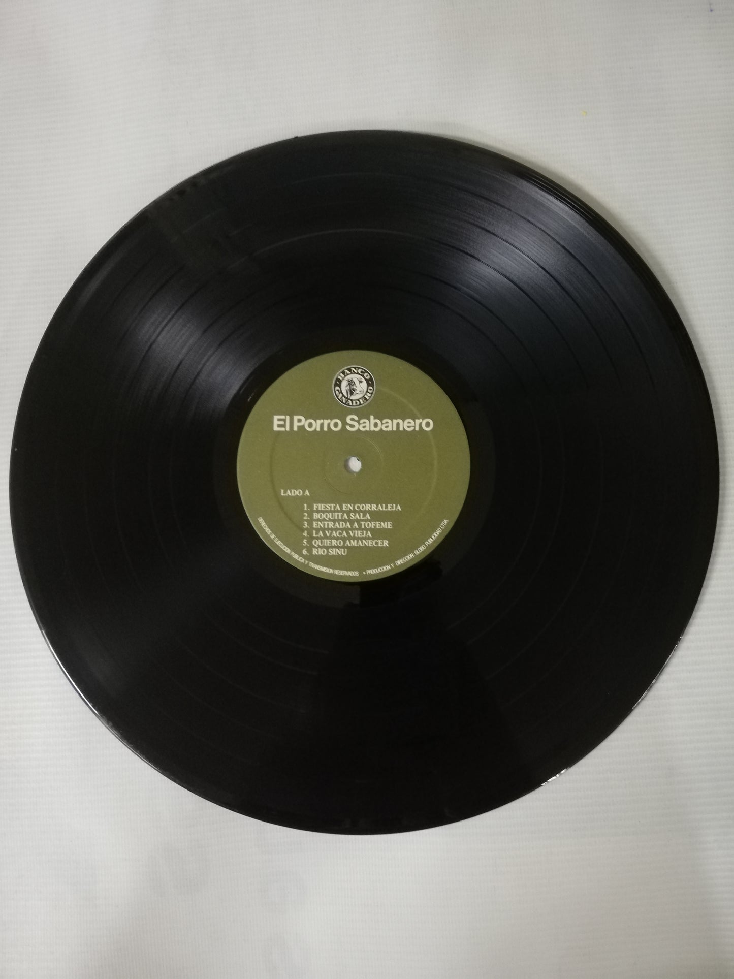 LP EL PORRO SABANERO - UN HOMENAJE DEL BANCO GANADERO