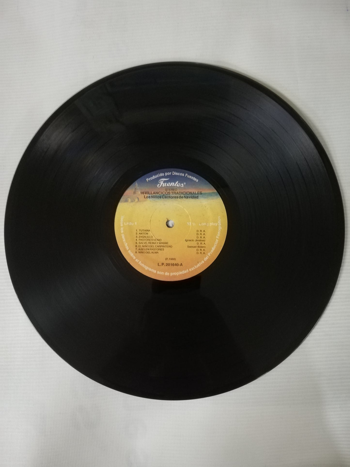 LP LOS NIÑOS CANTORES DE NAVIDAD - 16 VILLANCICOS TRADICIONALES