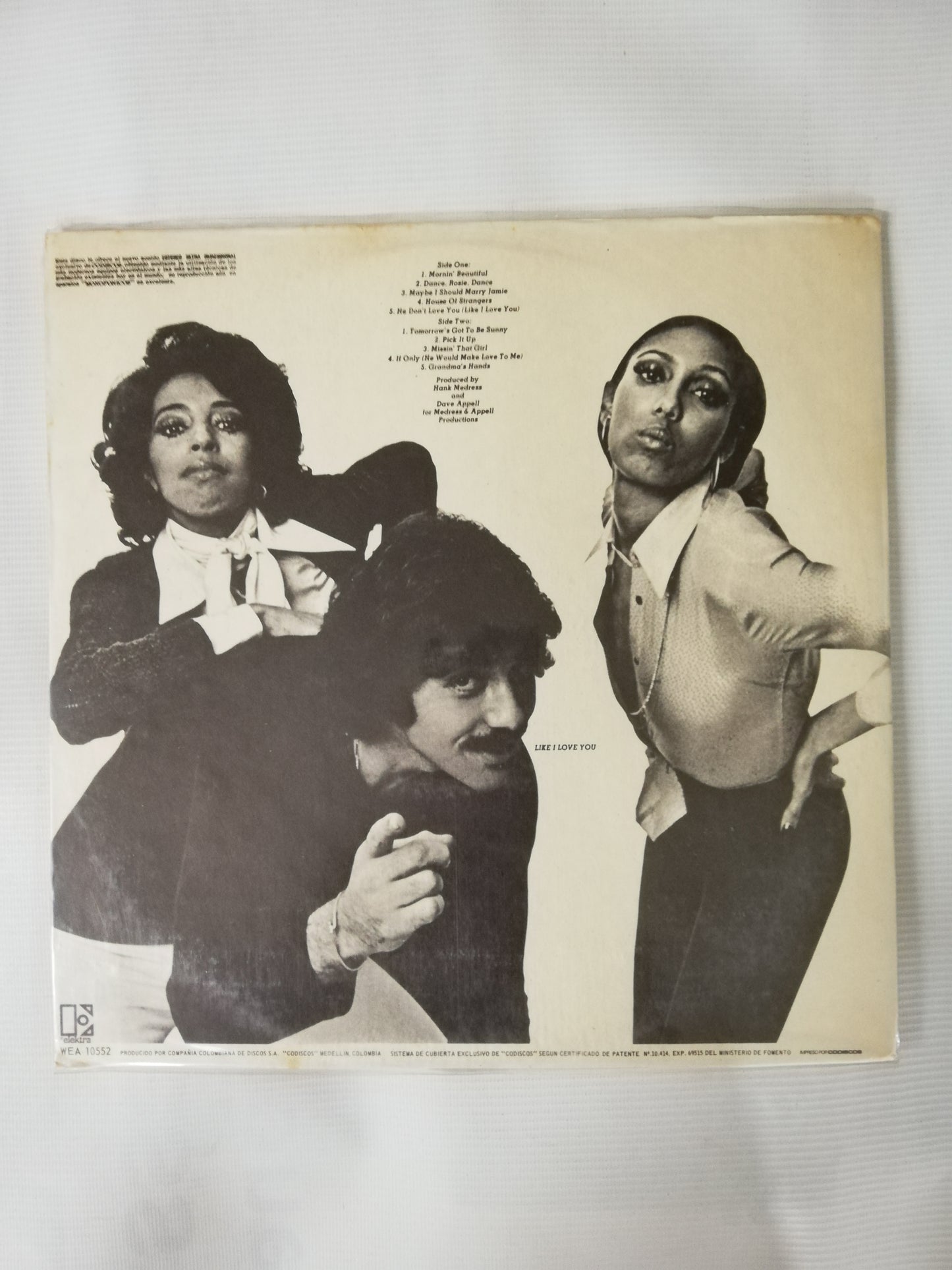LP TONY ORLANDO &  DOWN - HE DON´T LOVE YOU