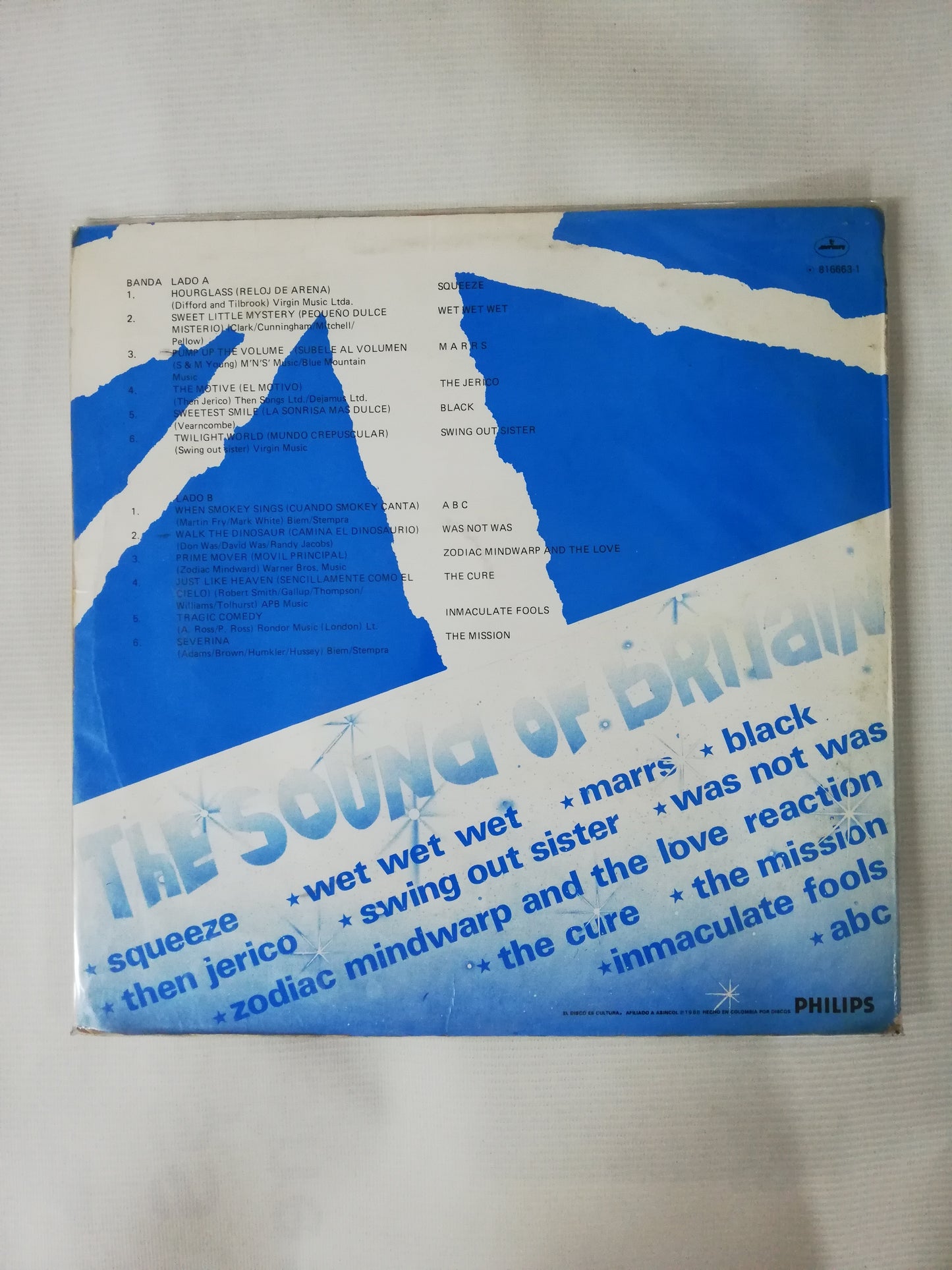 LP THE SOUND OF BRITAIN - ROCK COMPILATION