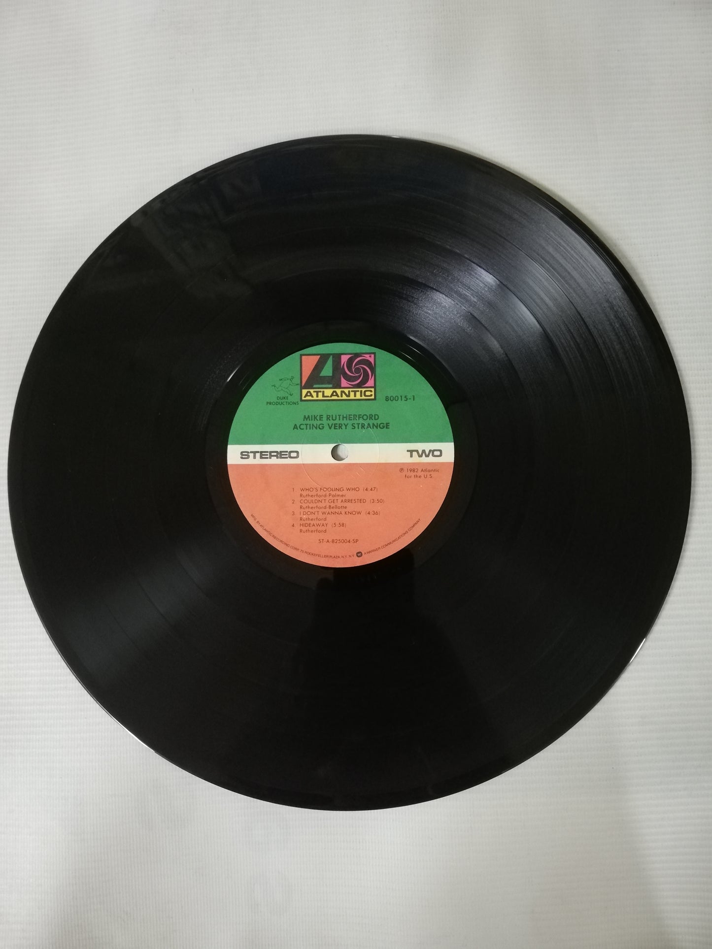 LP MIKE RUTHERFORD - ACTING VERY STRANGE